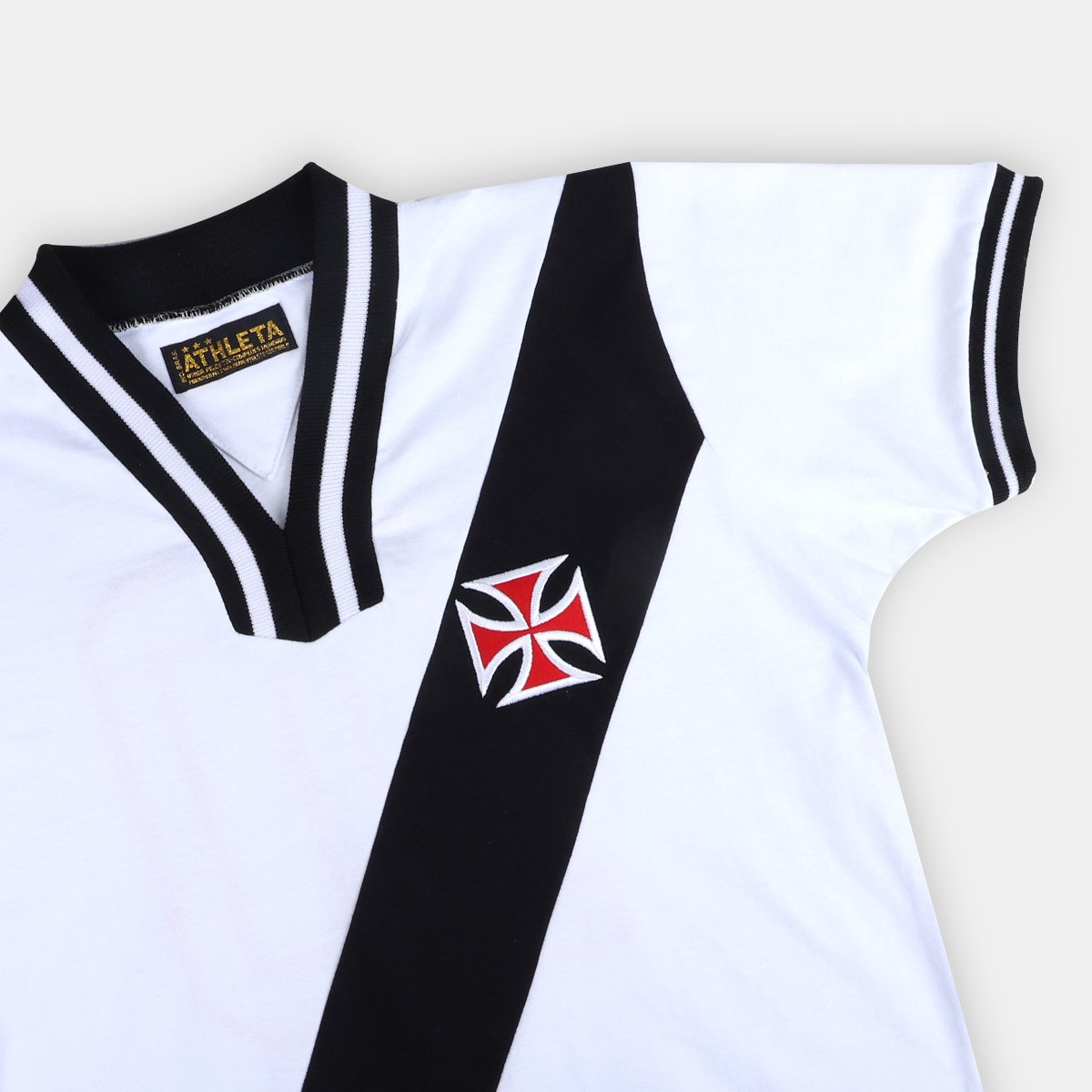 Camisa Vasco Athleta Retrô 1974 Masculina - Tam: P - 3