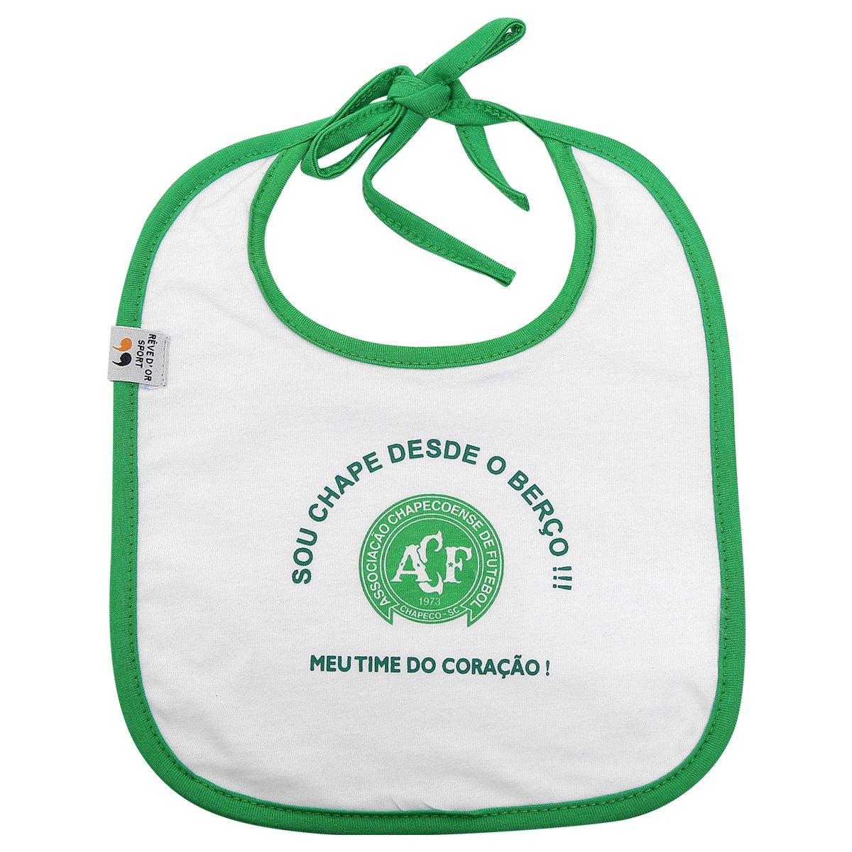 Babador Chapecoense Infantil Time do Coração