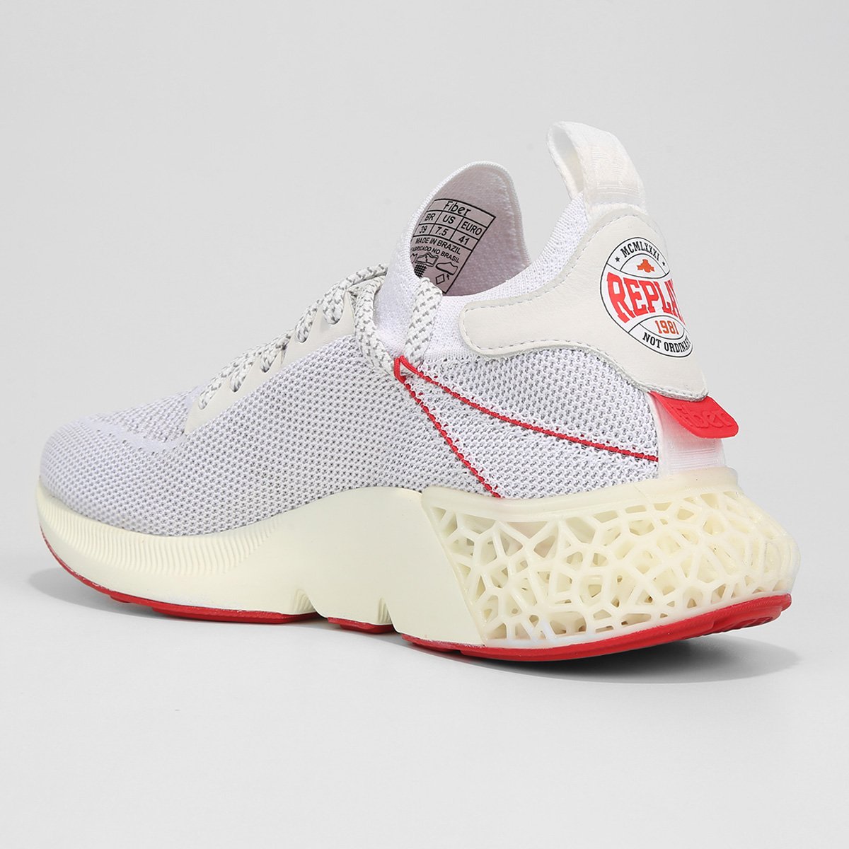 Tênis Fiber Knit 3D Replay Masculino - Tam: 38 - 3