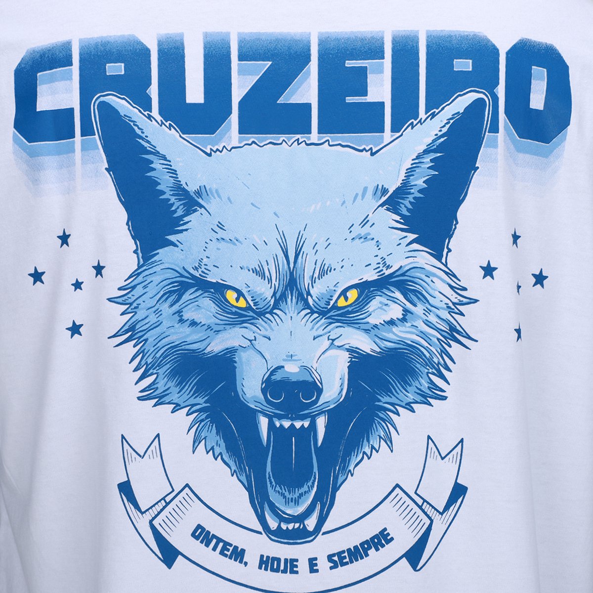 Camiseta Cruzeiro Clássica Masculina - Tam: P - 4