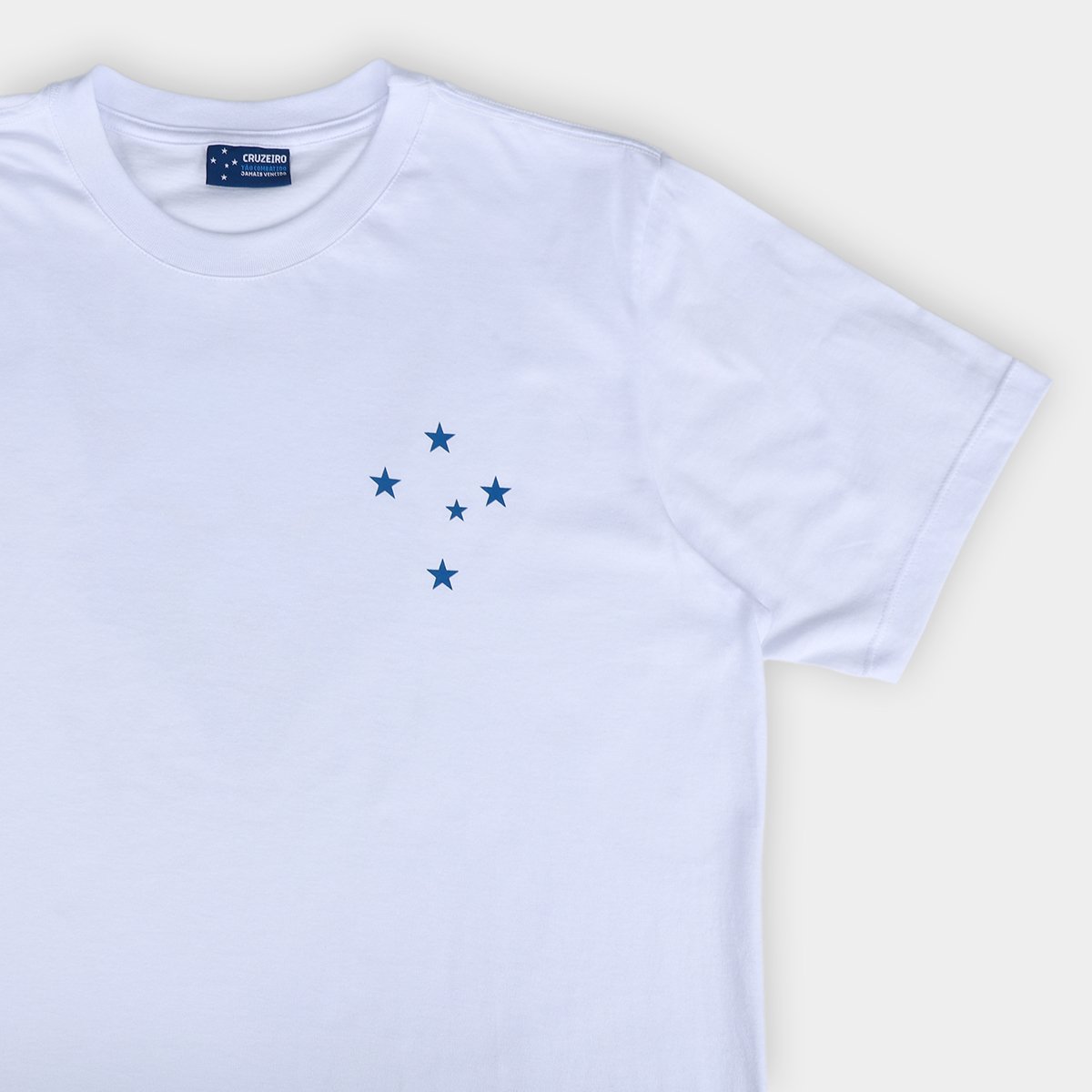 Camiseta Cruzeiro Clássica Masculina - Tam: P - 5
