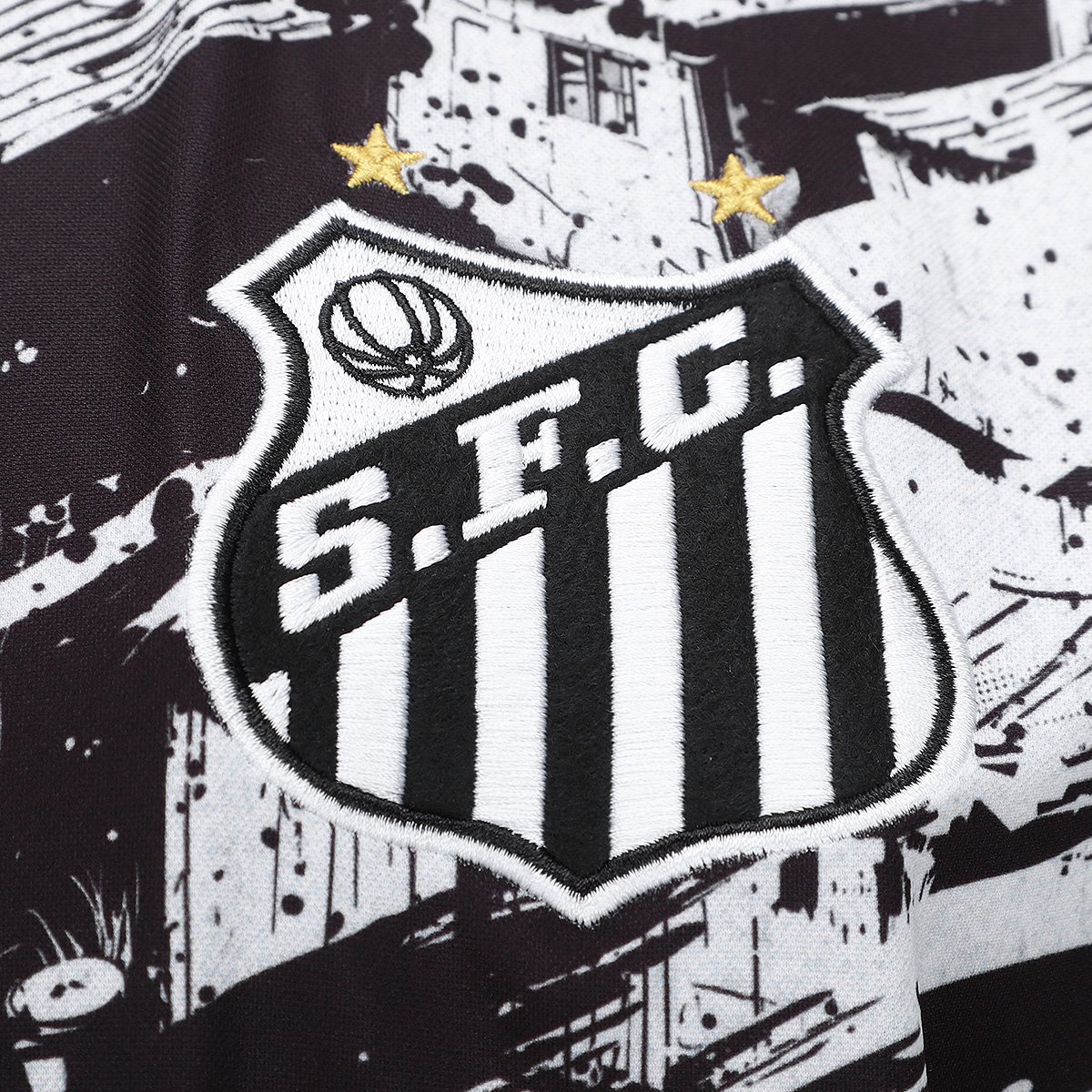 Camiseta Santos Esportiva Masculina - Tam: M - 2