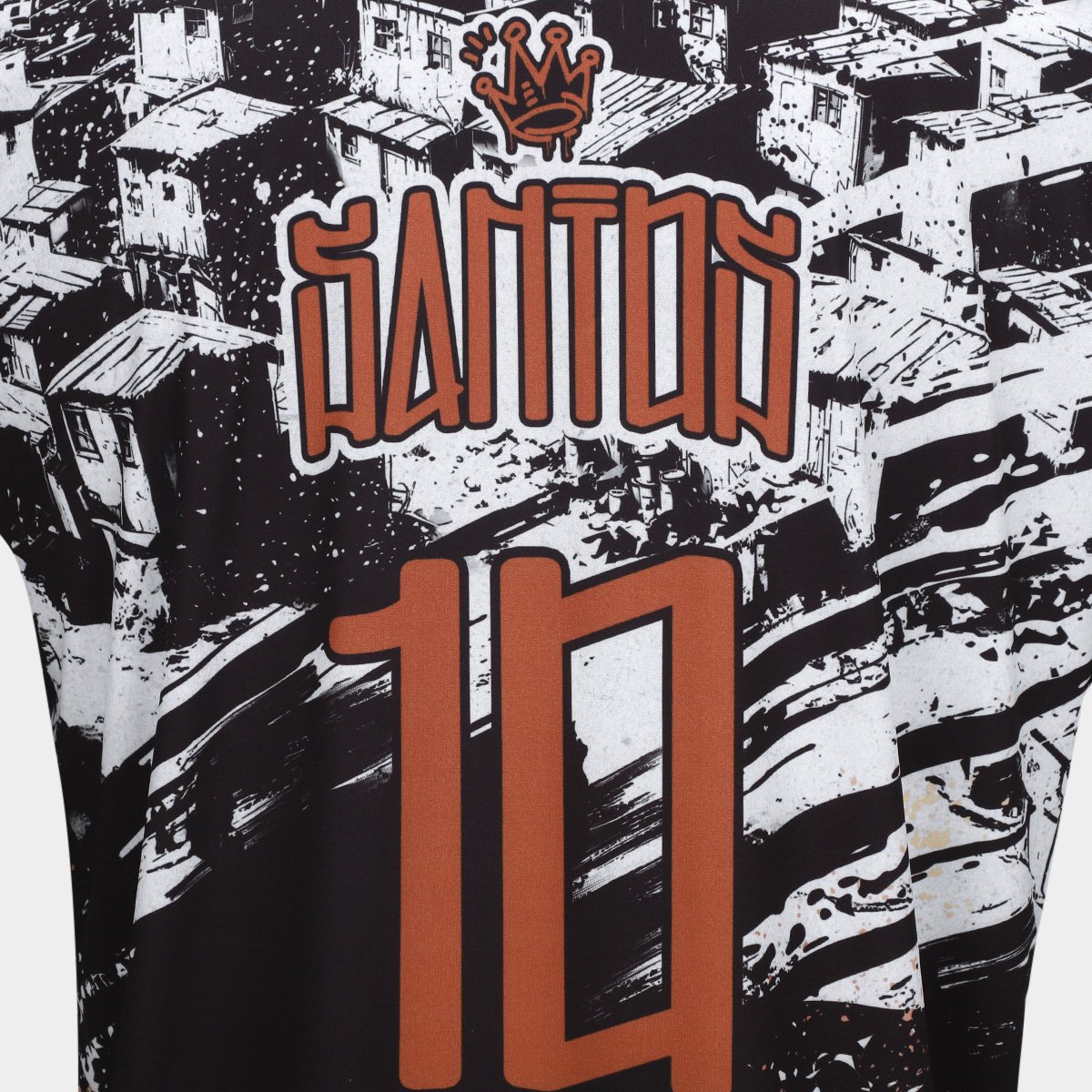 Camiseta Santos Esportiva Masculina - Tam: M - 4