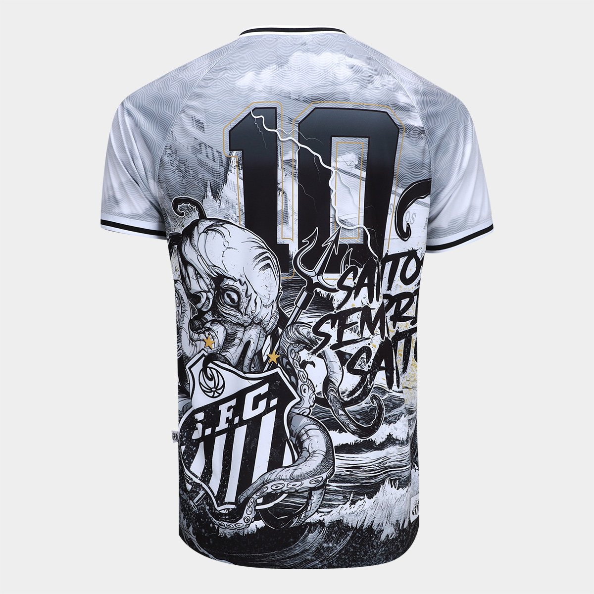 Camiseta Santos Esportiva Masculina - Tam: M - 1