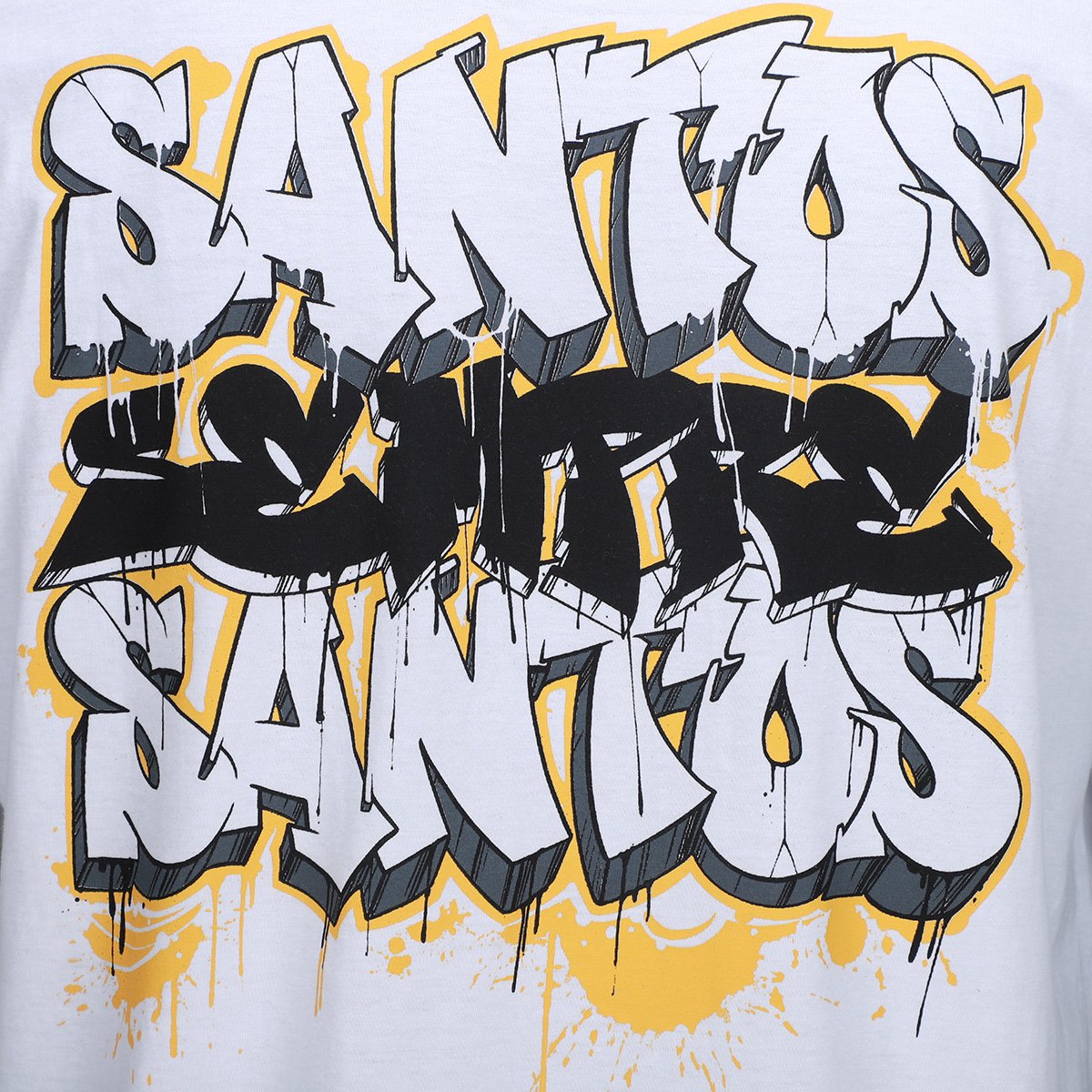 Camiseta Santos Masculina - Tam: M - 3