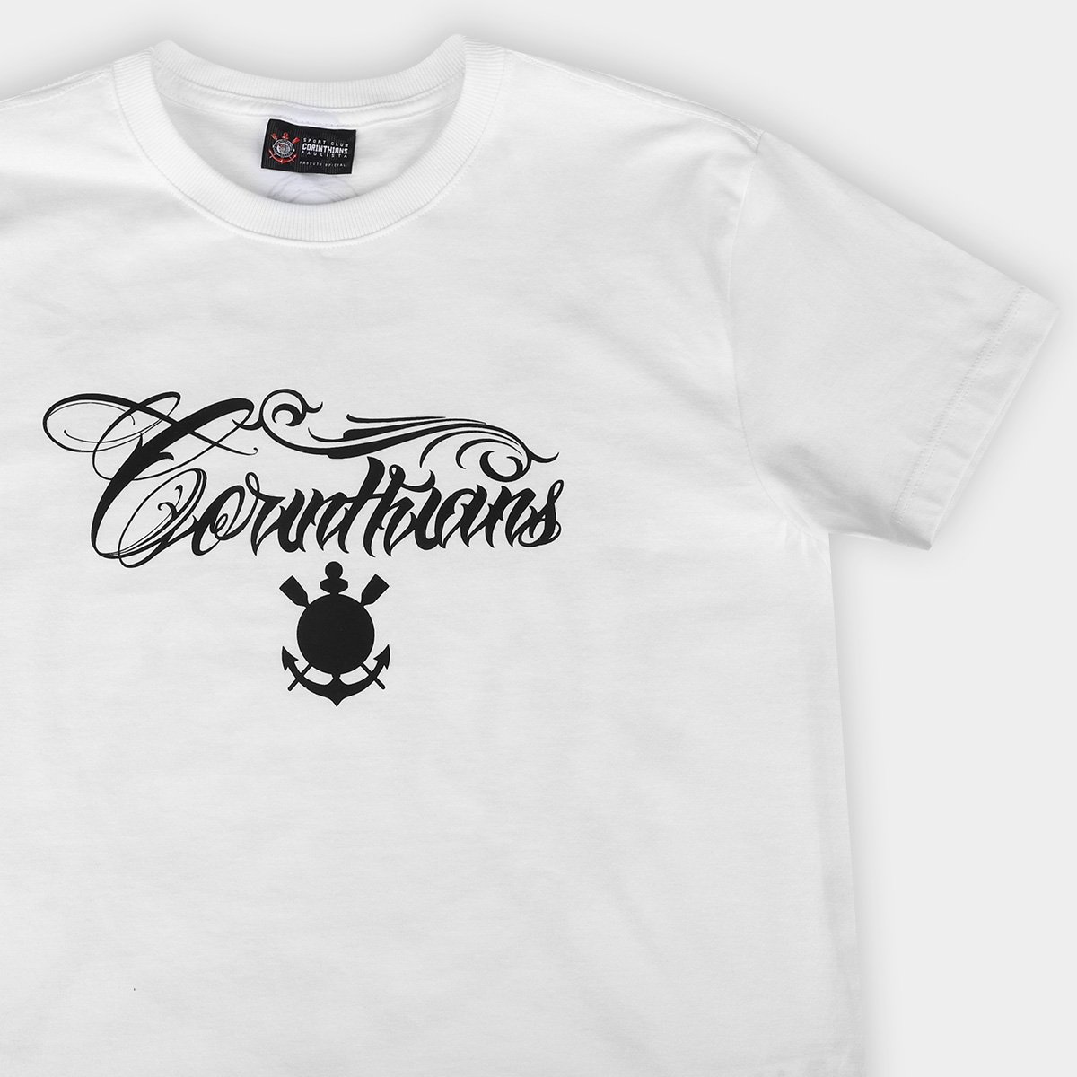 Camiseta Corinthians Oversized Feminina - Tam: P - 4
