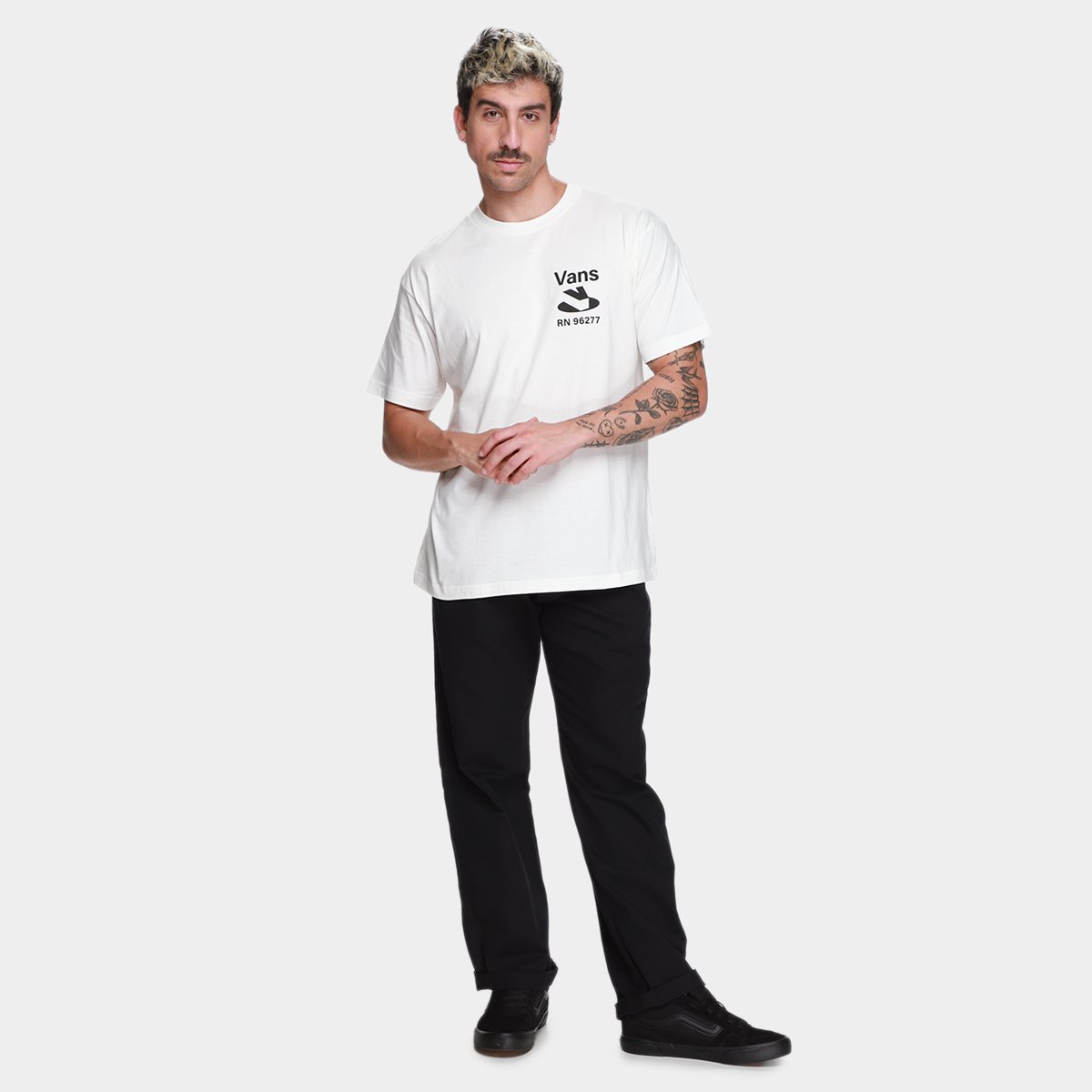 Camiseta Vans Elevated V Masculina - Tam: P - 3