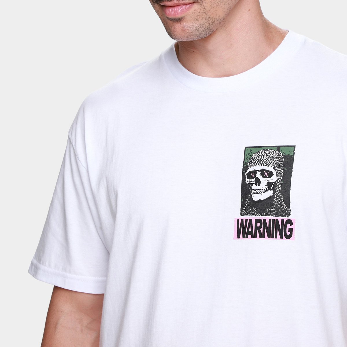 Camiseta Vans Warning Signs 4 Life Masculina - Tam: P - 2
