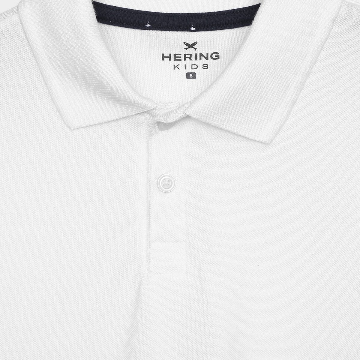 Camisa Polo Infantil Hering com Botões Menino - Tam: 12A - 1