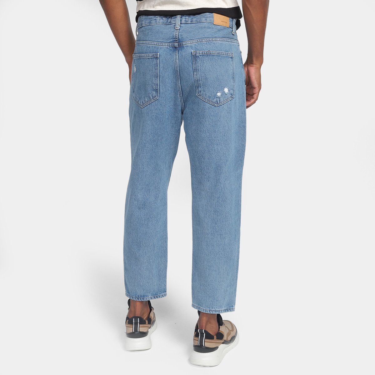 Calça Hering Taper Puídos Masculina - Tam: 44 - 1