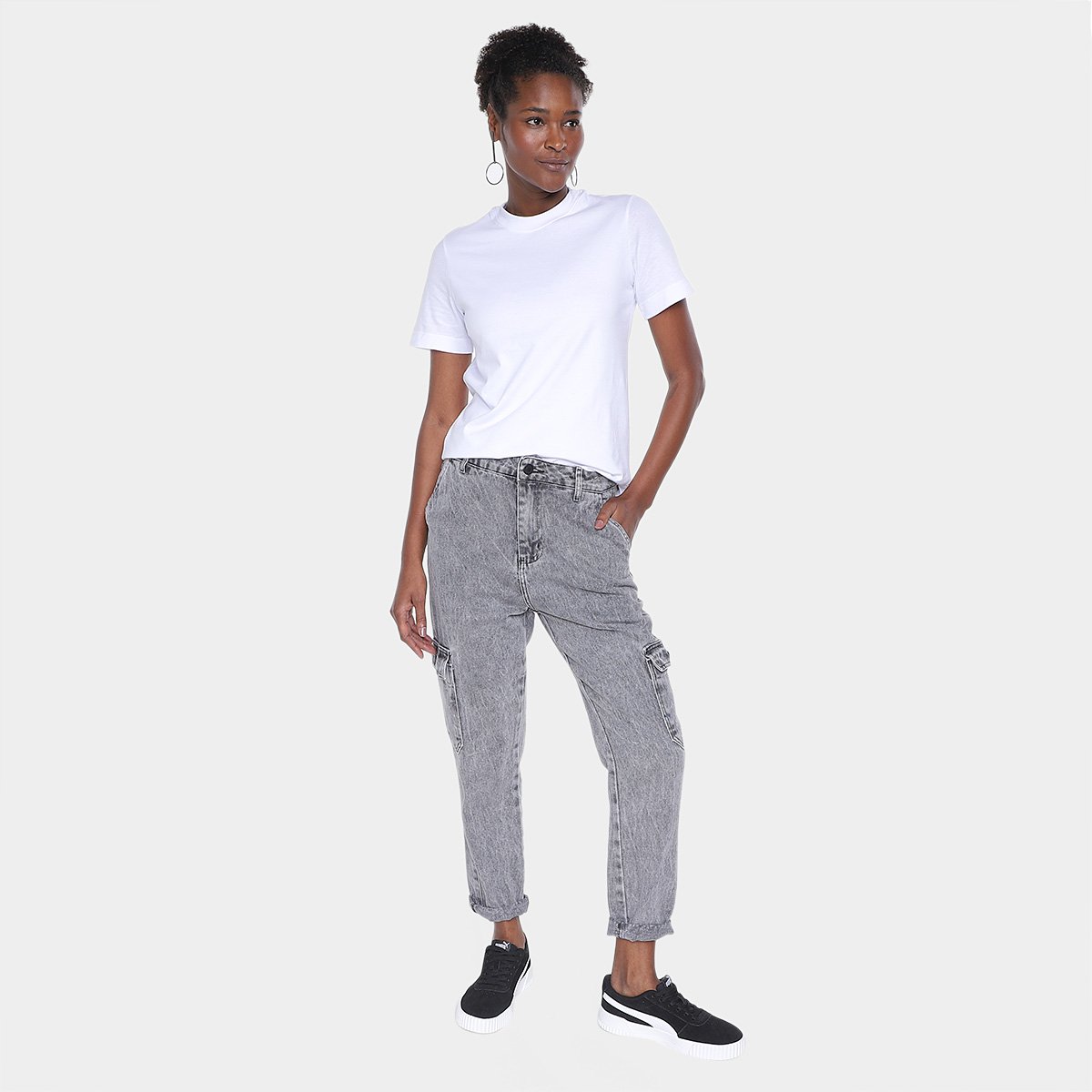 Camiseta Hering Básica Feminina - Tam: P - 3