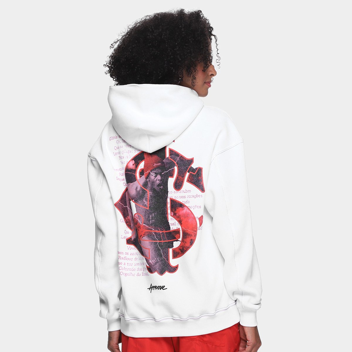 Moletom Internacional Approve Oversized - Tam: M - 4