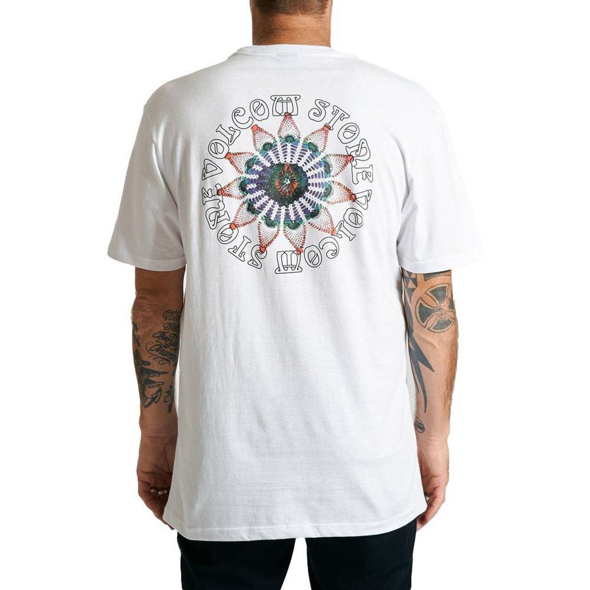 Camiseta Volcom Star Shields Masculina - Tam: GG - 1