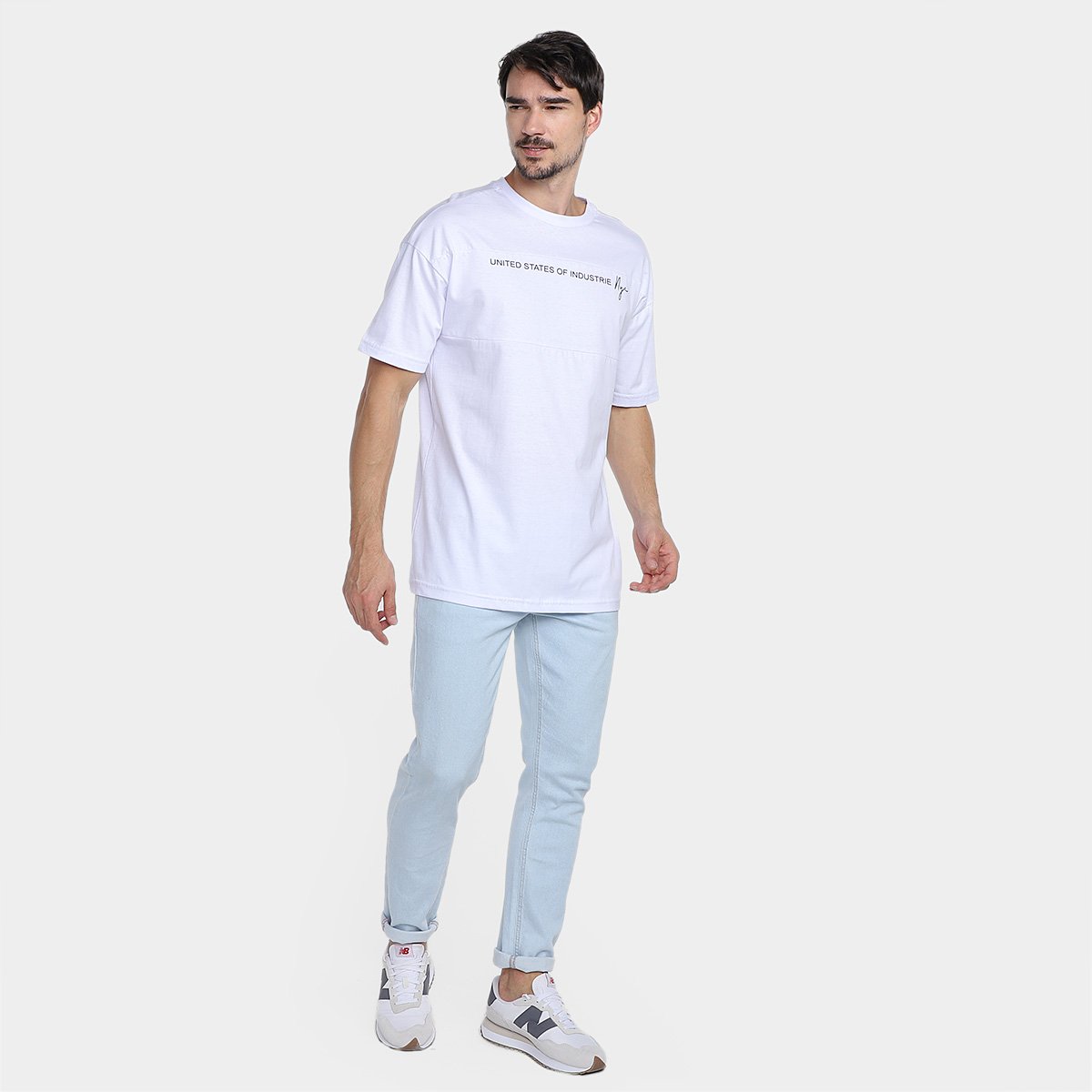 Camiseta Industrie United States Masculina - Tam: M - 3