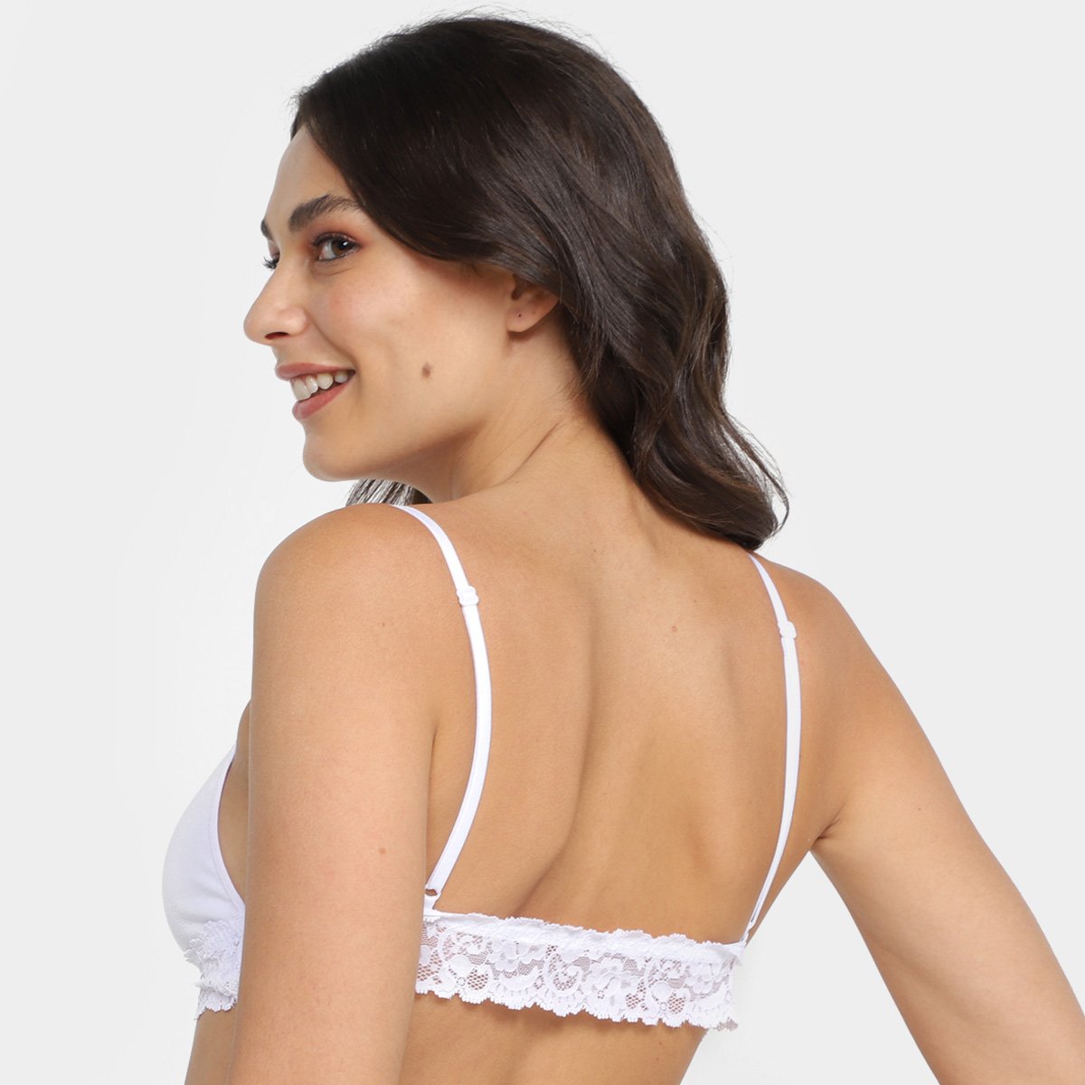 Sutiã Hering Triângulo Rendado - Tam: EG - 1