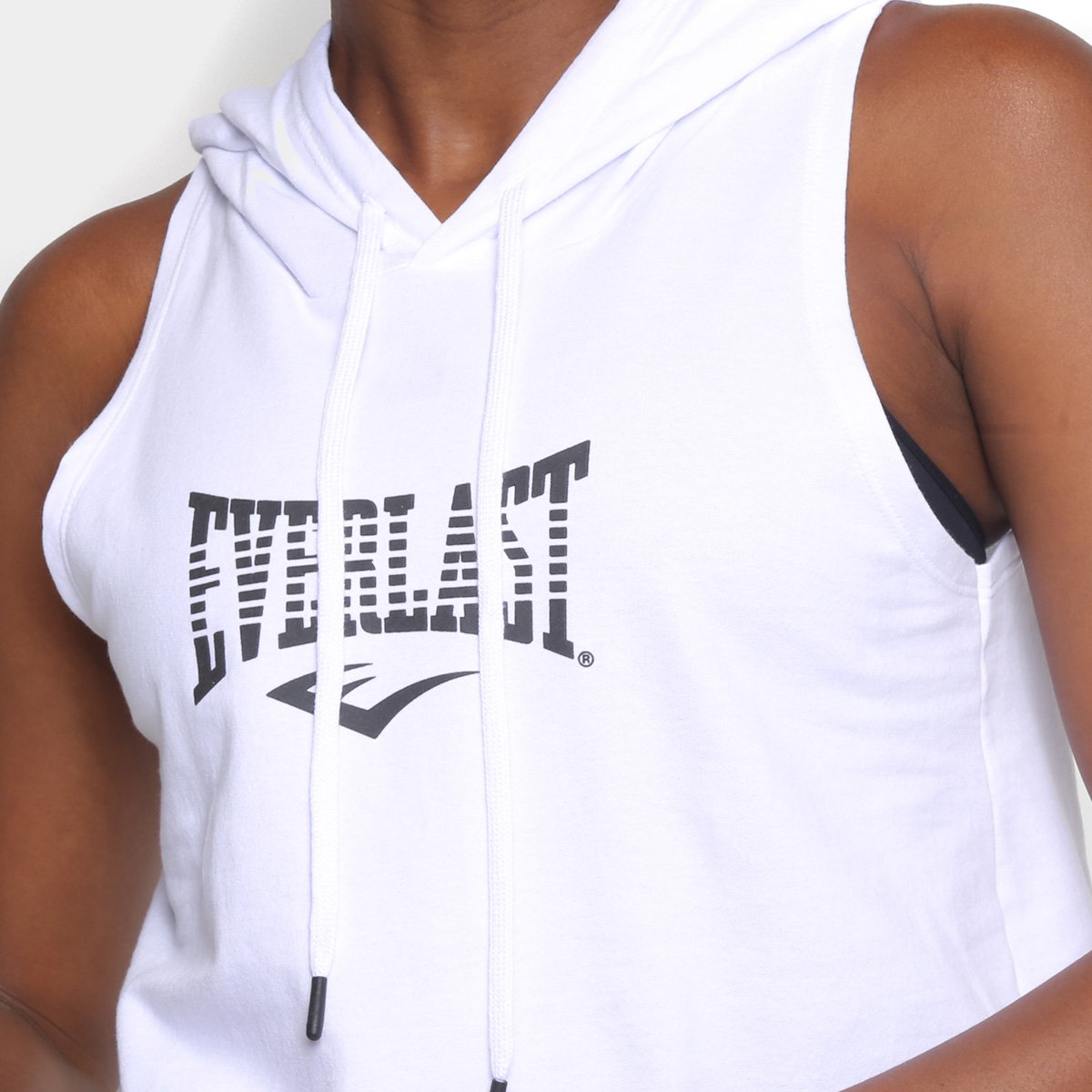 Regata Everlast Logo Capuz Feminina - Tam: P - 2