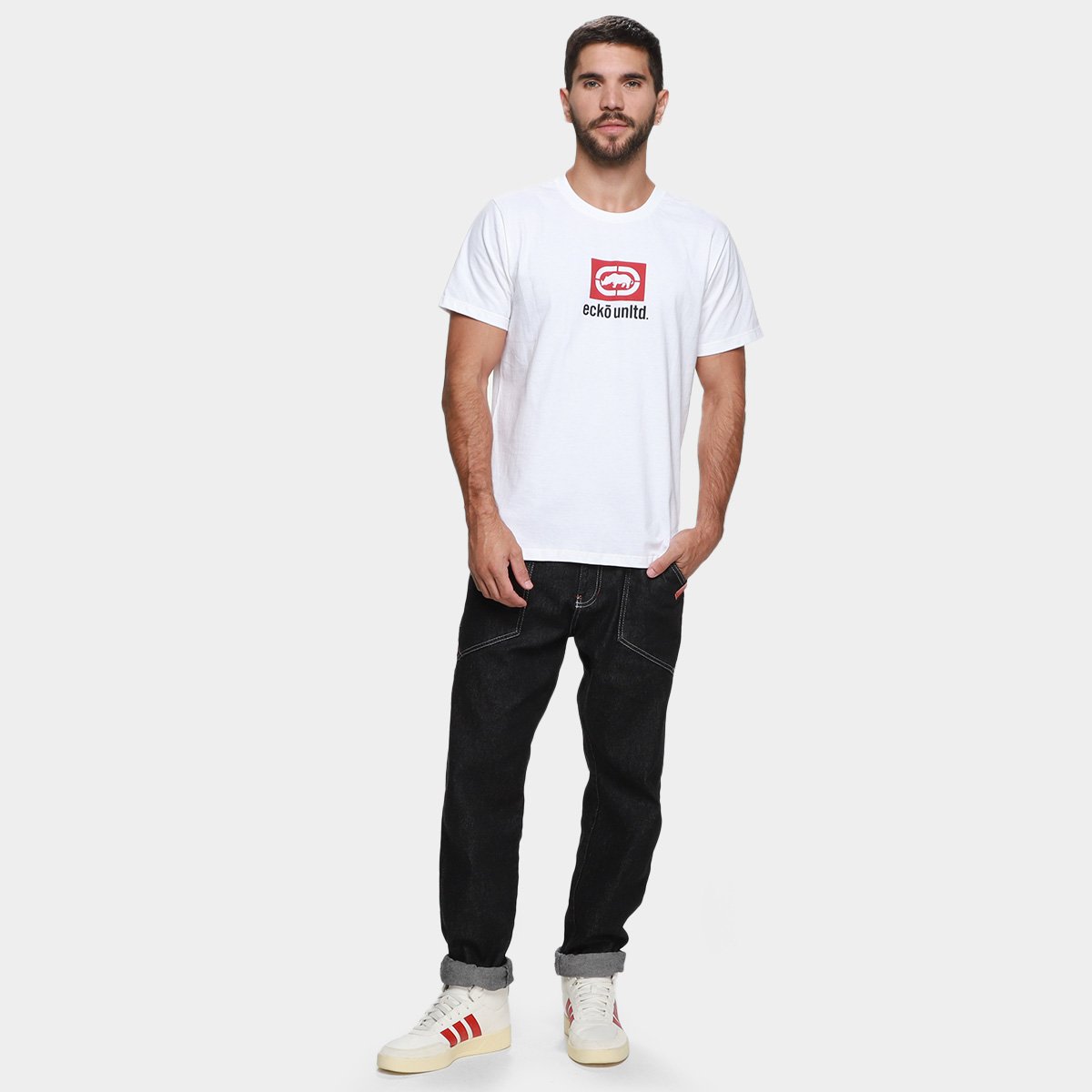 Camiseta Ecko Básica Masculina - Tam: G - 4