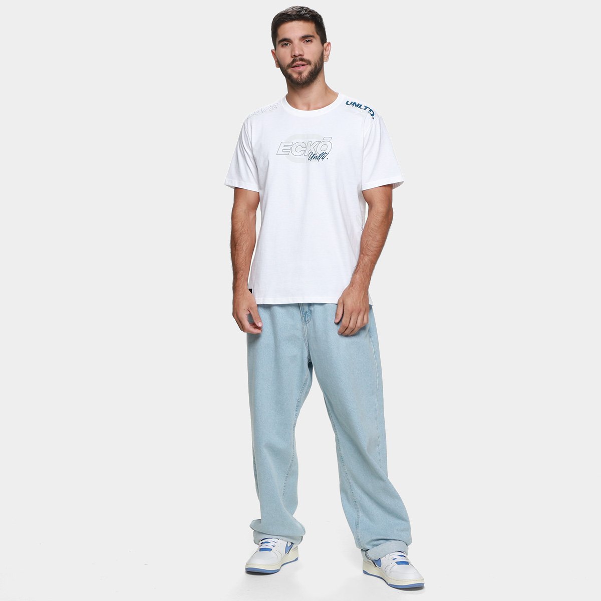 Camiseta Ecko Unltd Display Masculina - Tam: P - 4