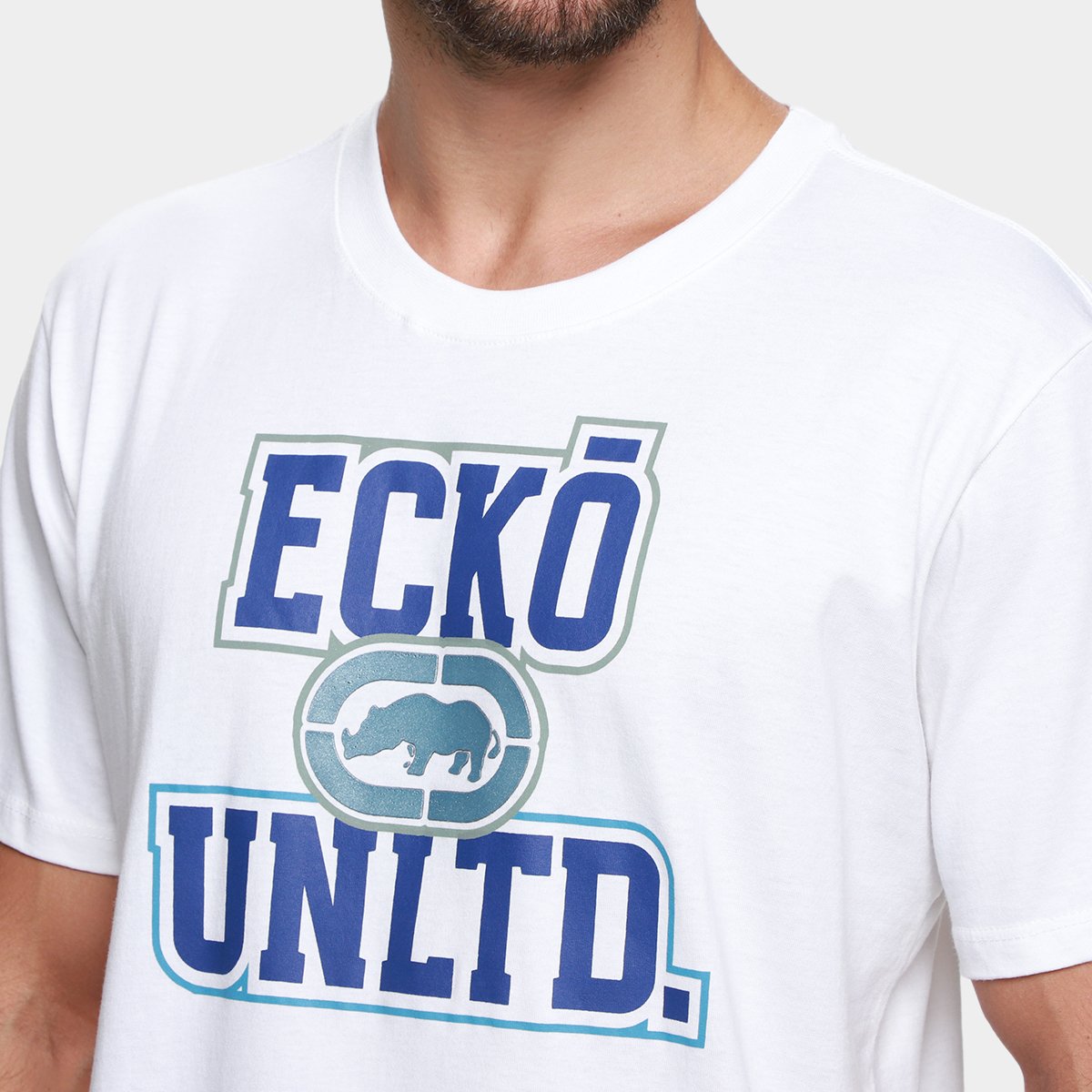 Camiseta Ecko Unltd Geoecko Masculina - Tam: P - 2