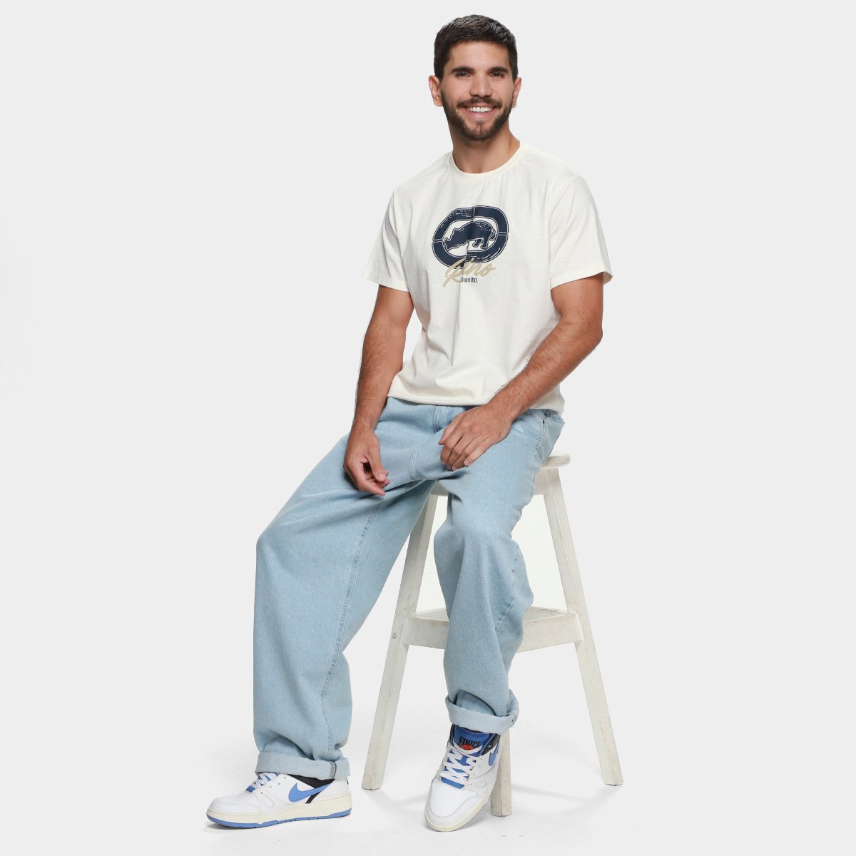 Camiseta Ecko Unltd Rhino Masculina - Tam: P - 4