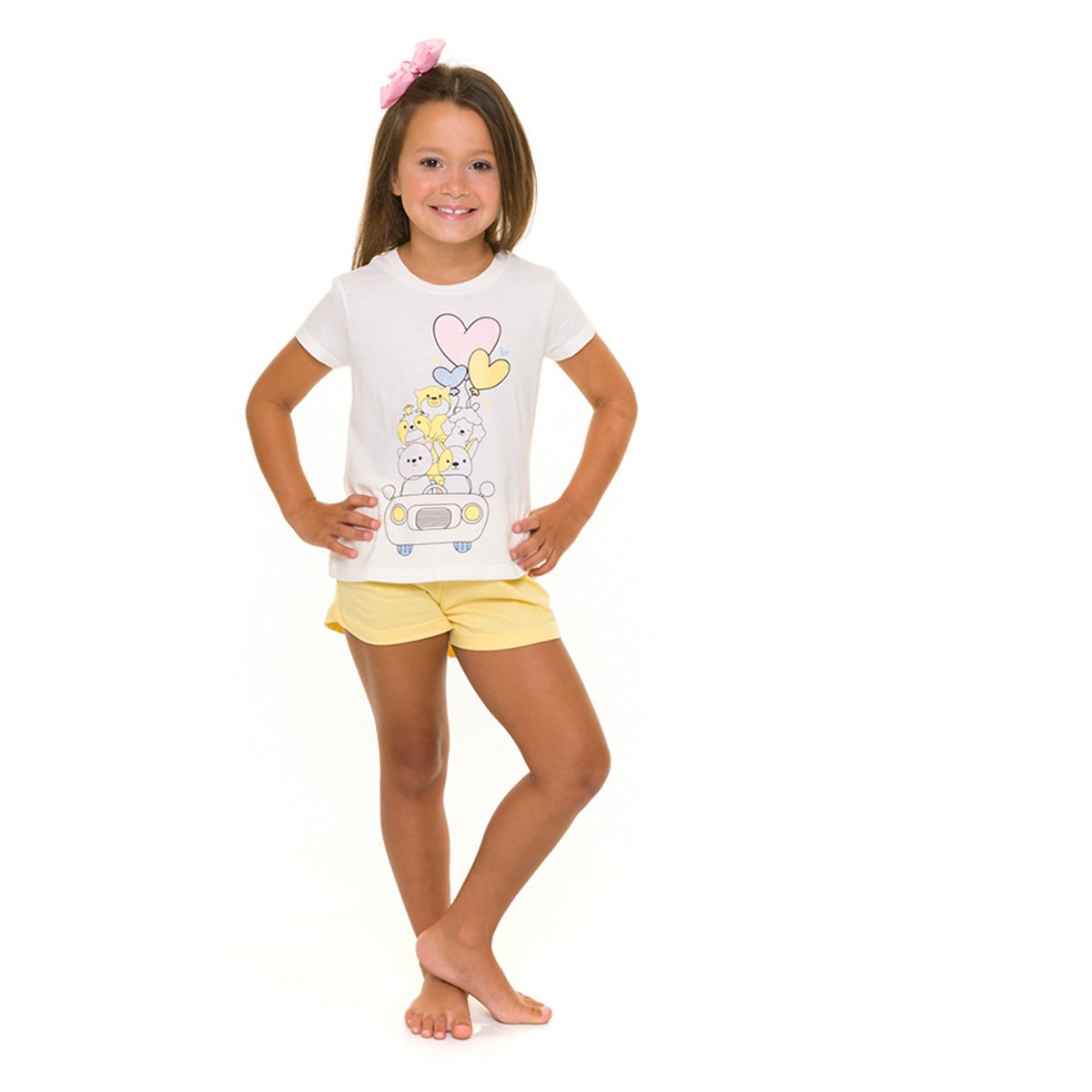 Pijama Infantil Evanilda So Cute Feminino