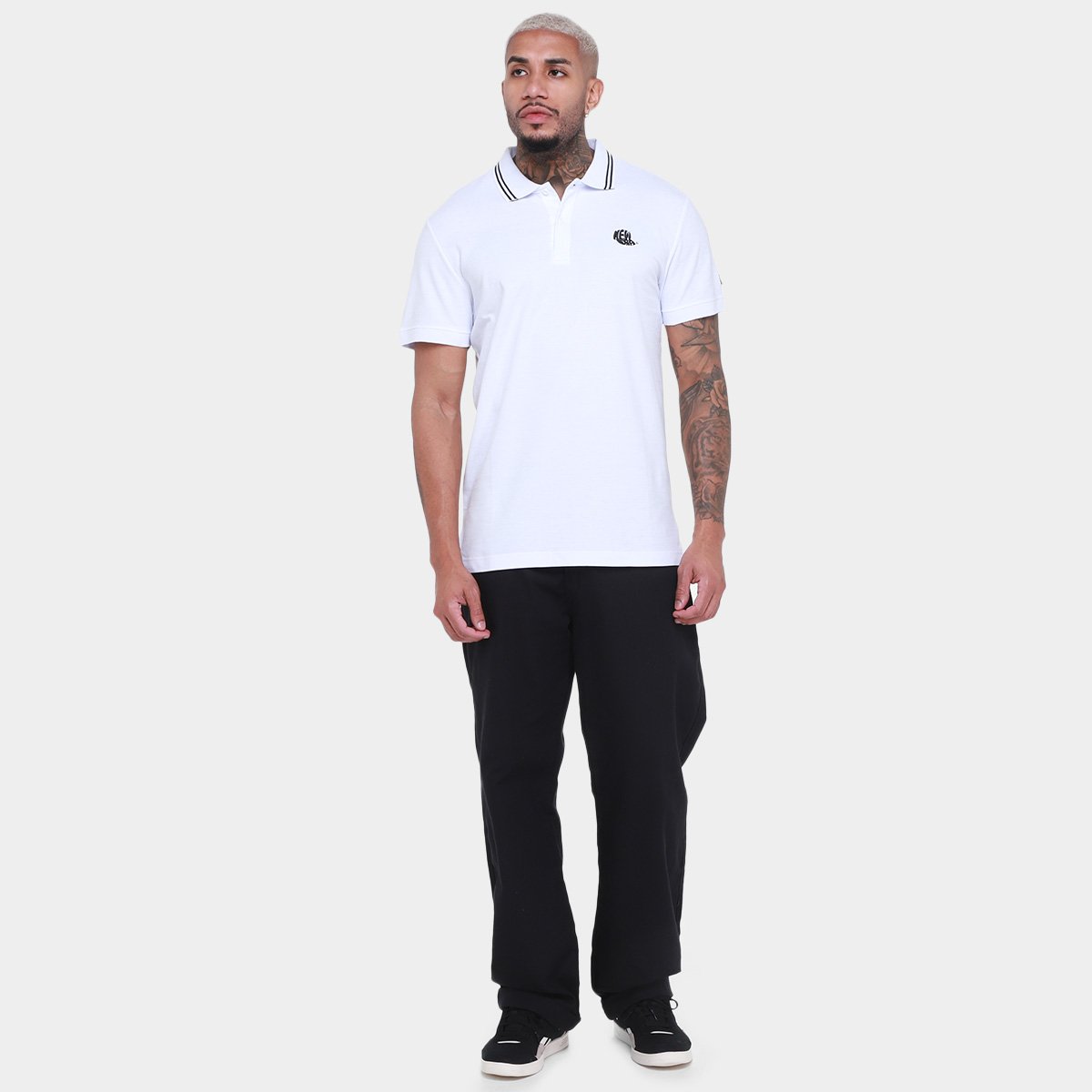 Camisa Polo New Era Cap Masculina - Tam: P - 3