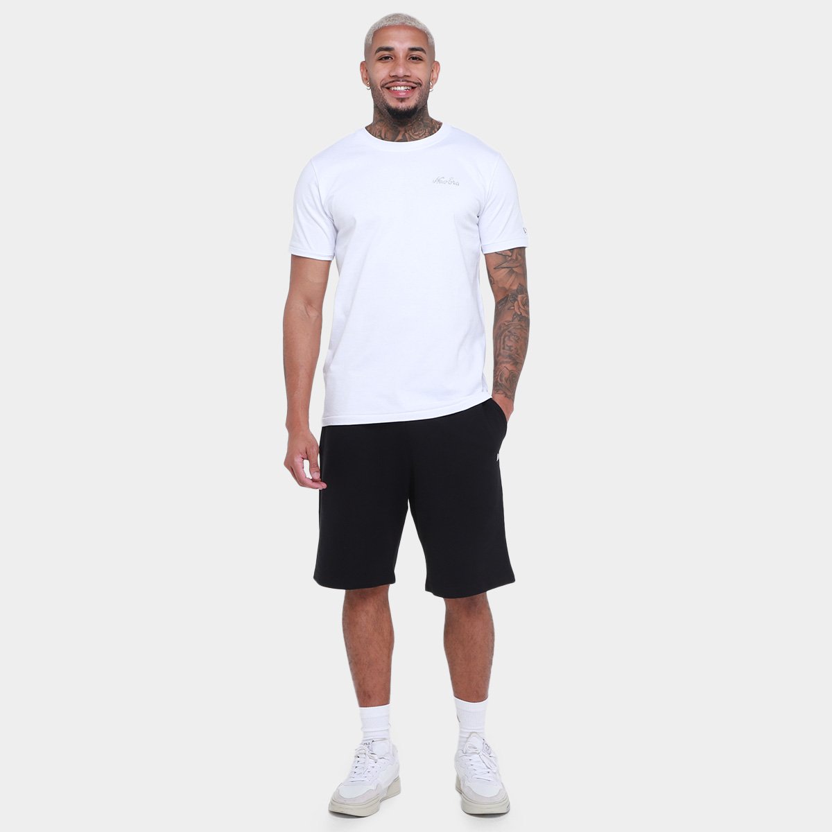 Camiseta New Era All Core  Happy New Year Masculina - Tam: P - 3