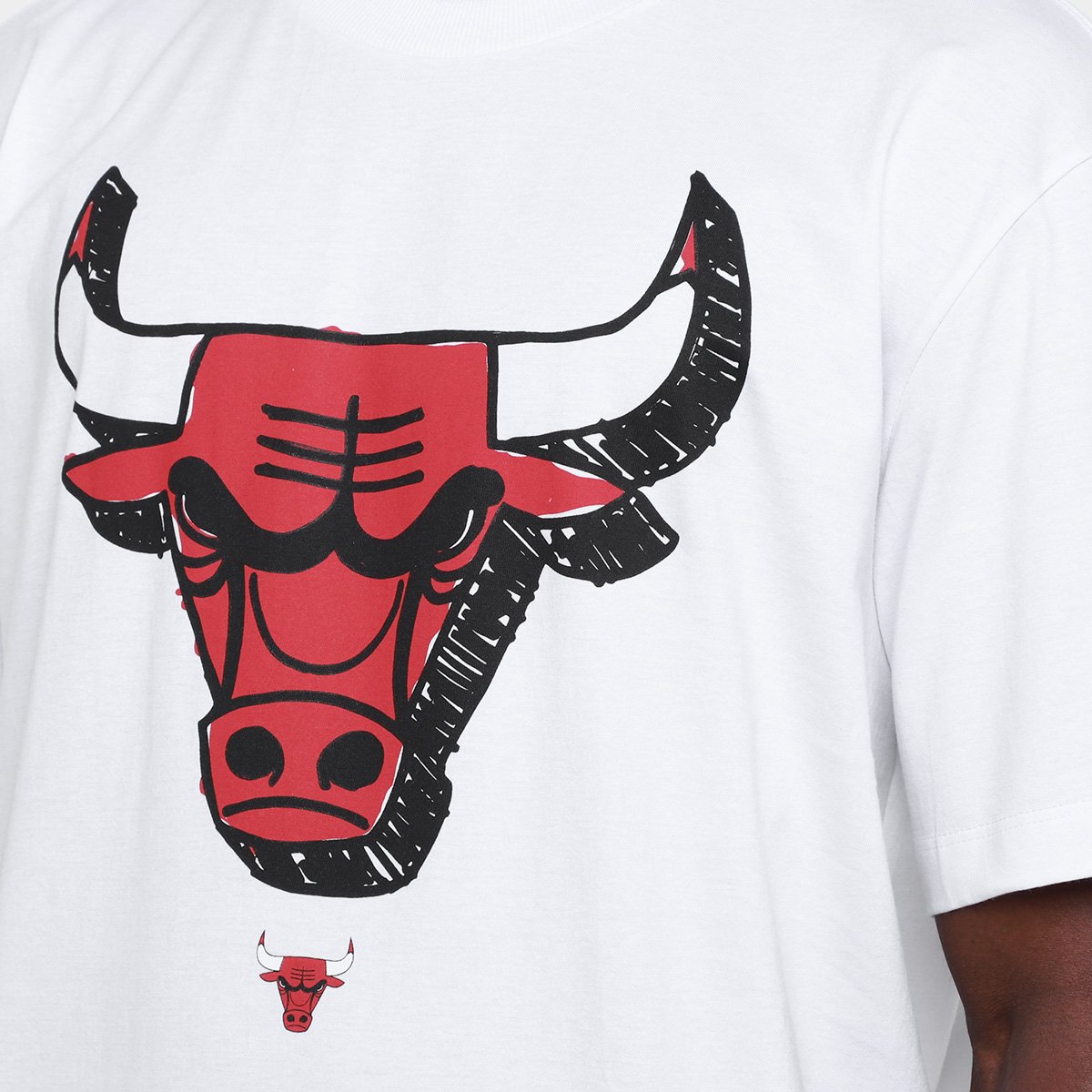 Camiseta NBA Chicago Bulss Core New Era Masculina - Tam: P - 2