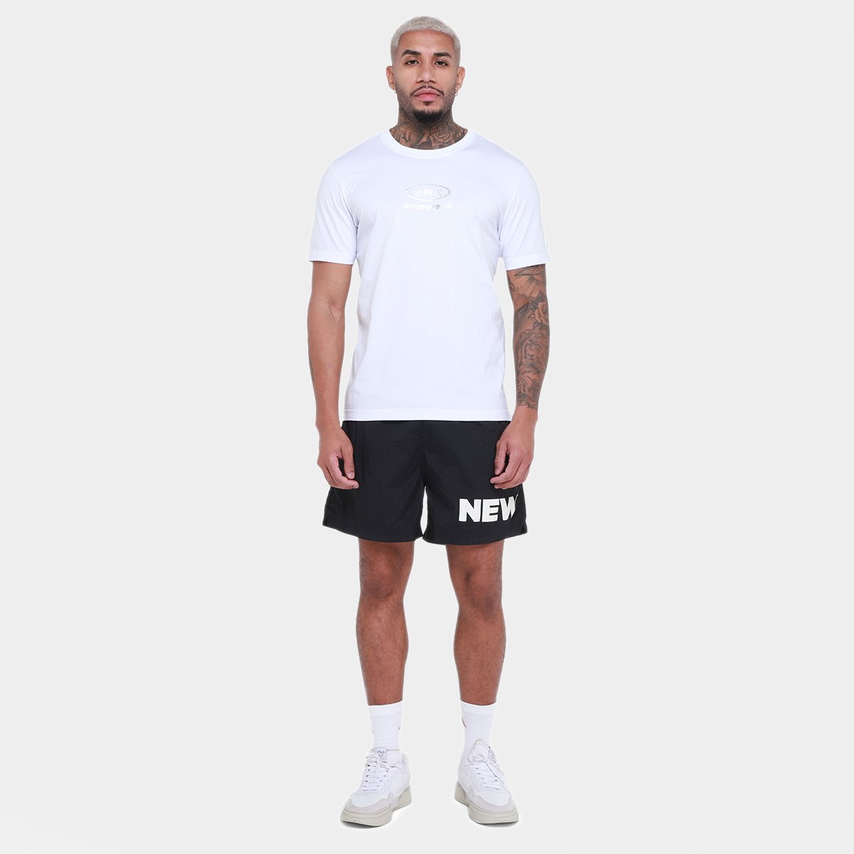 Camiseta New Era X-Metal Masculina - Tam: P - 3