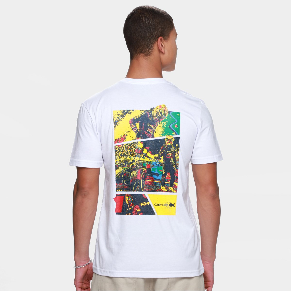 Camiseta Red Bull Super Max Unissex - Tam: P - 1