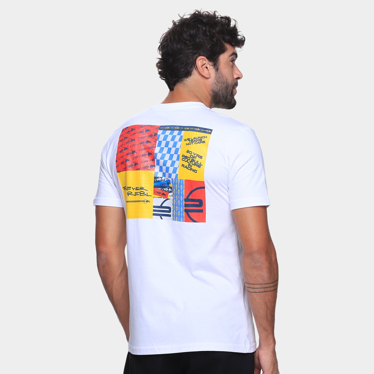 Camiseta Red Bull Forever Unissex - Tam: P - 3