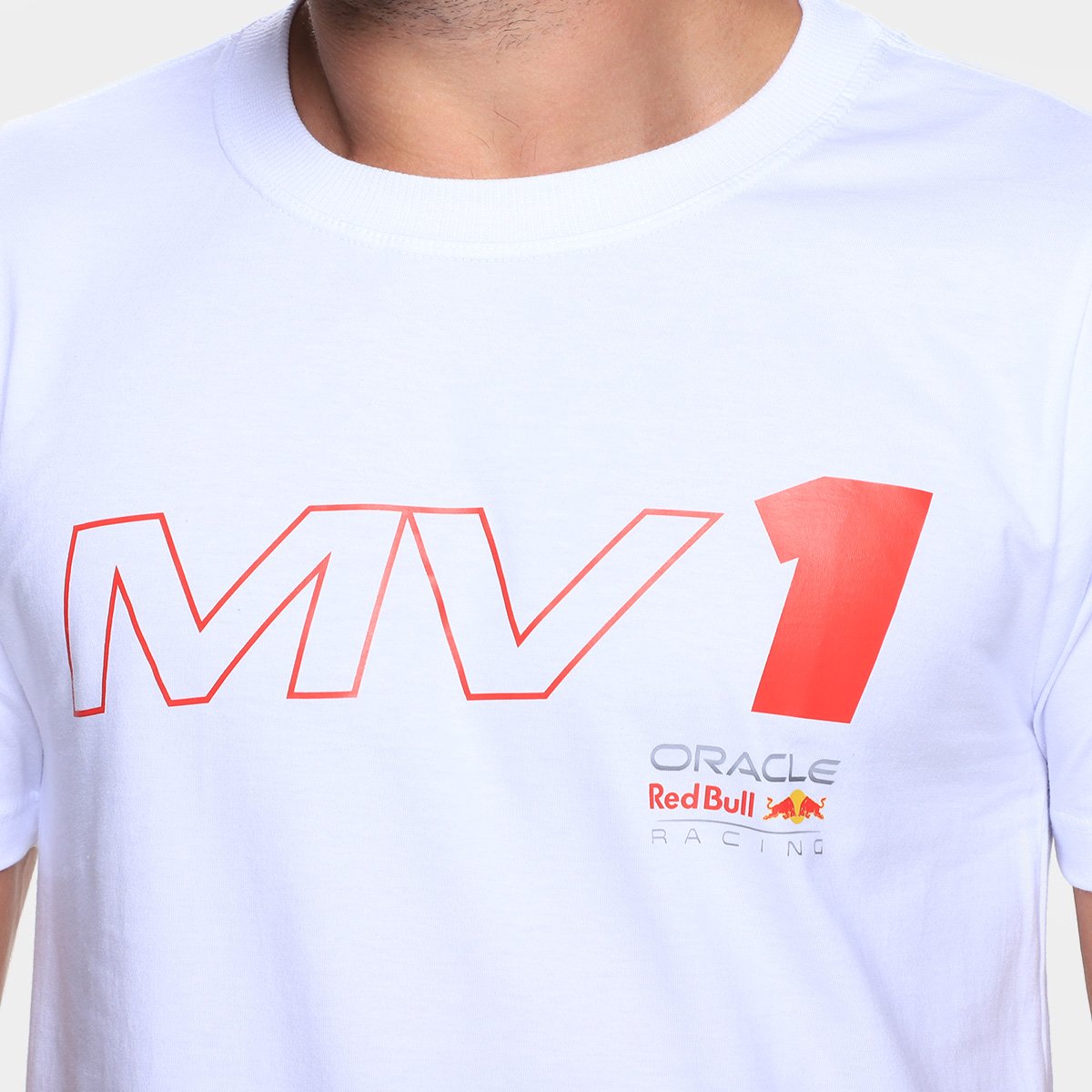 Camiseta Red Bull MV1 Unissex - Tam: P - 4
