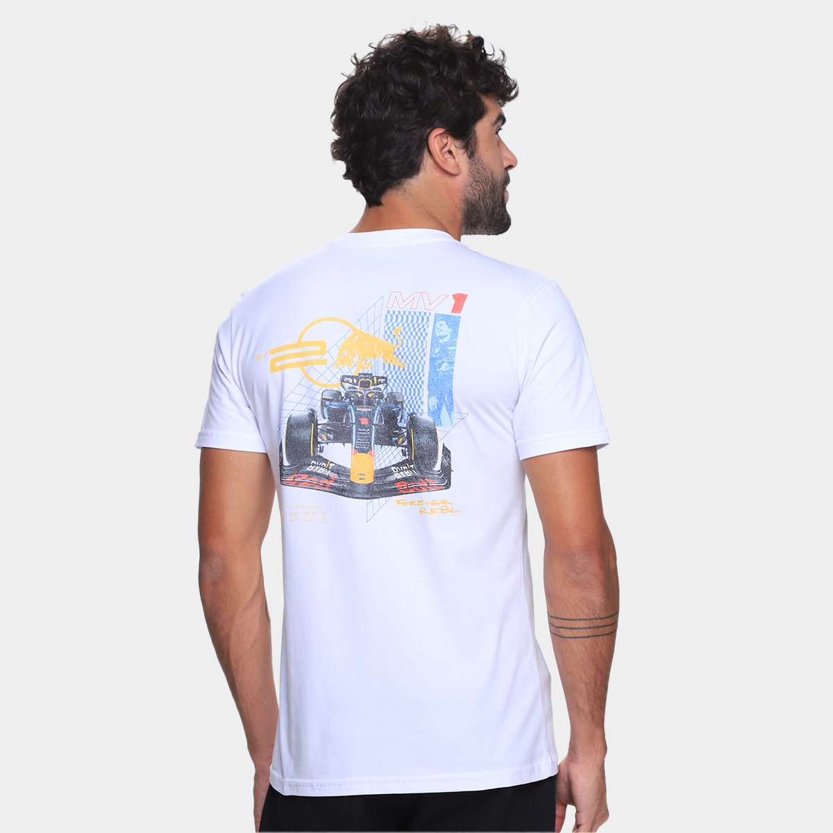Camiseta Red Bull RB20 Max Unissex - Tam: M - 2