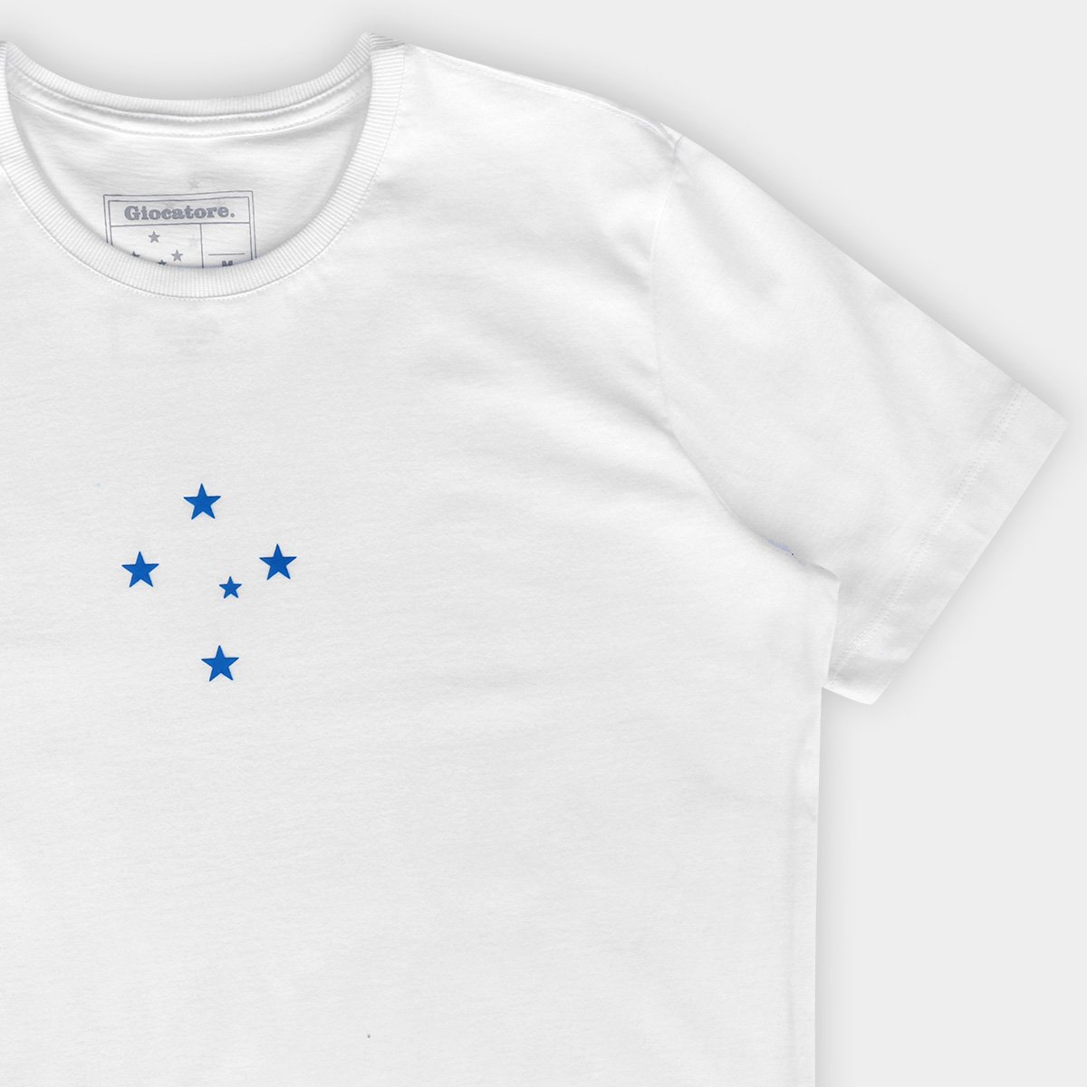 Camiseta Cruzeiro Estrelas Tradicional Masculina - Tam: M - 4