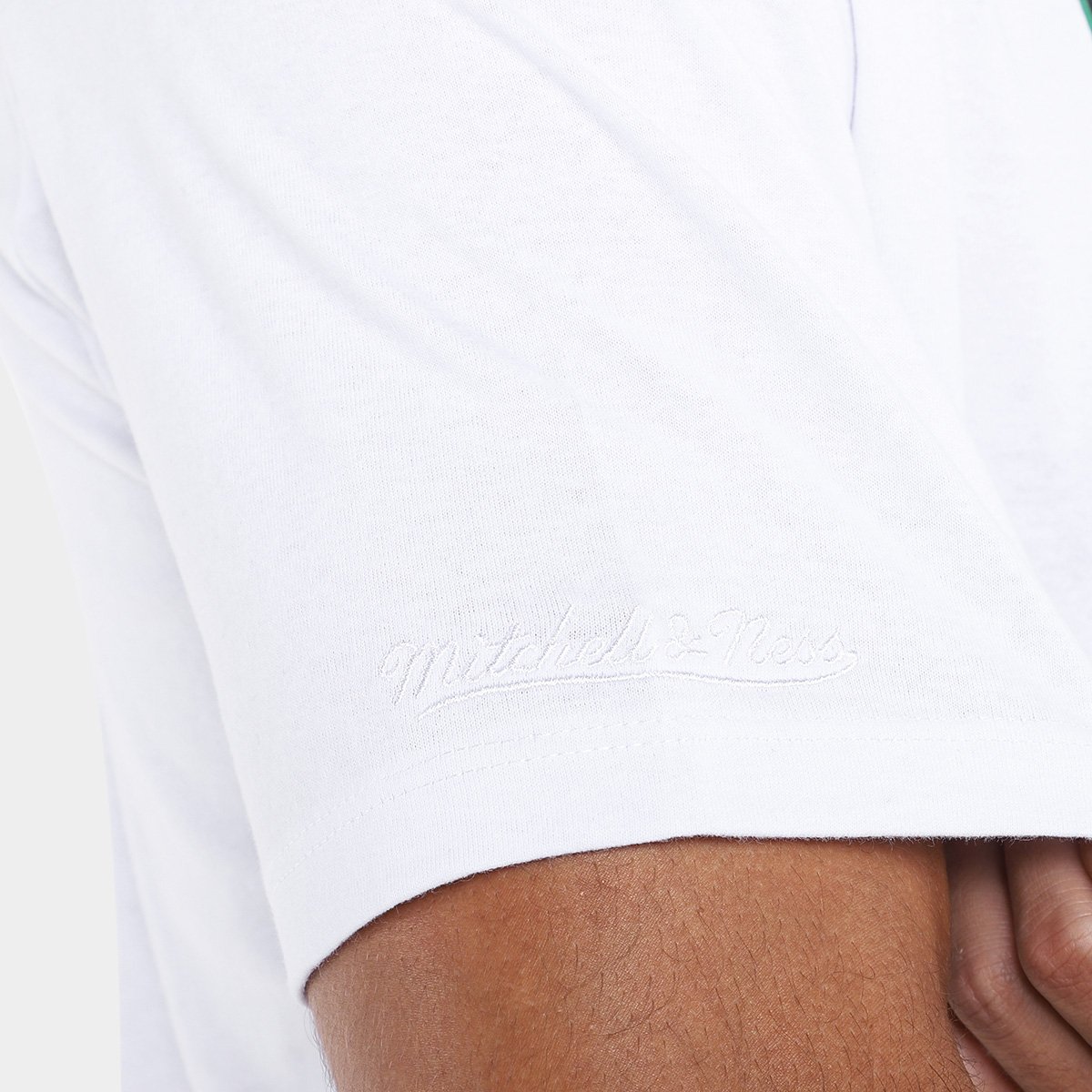 Camiseta Mitchell & Ness Boston Celtics Bird Masculina - Tam: P - 2