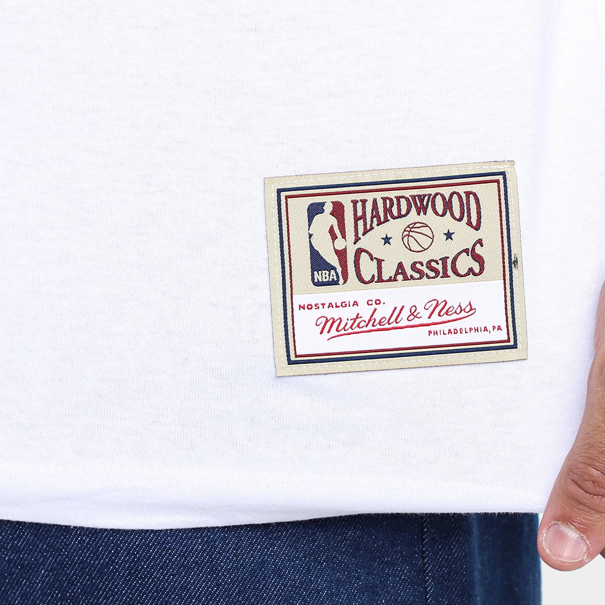 Camiseta Mitchell & Ness Boston Celtics Bird Masculina - Tam: P - 3