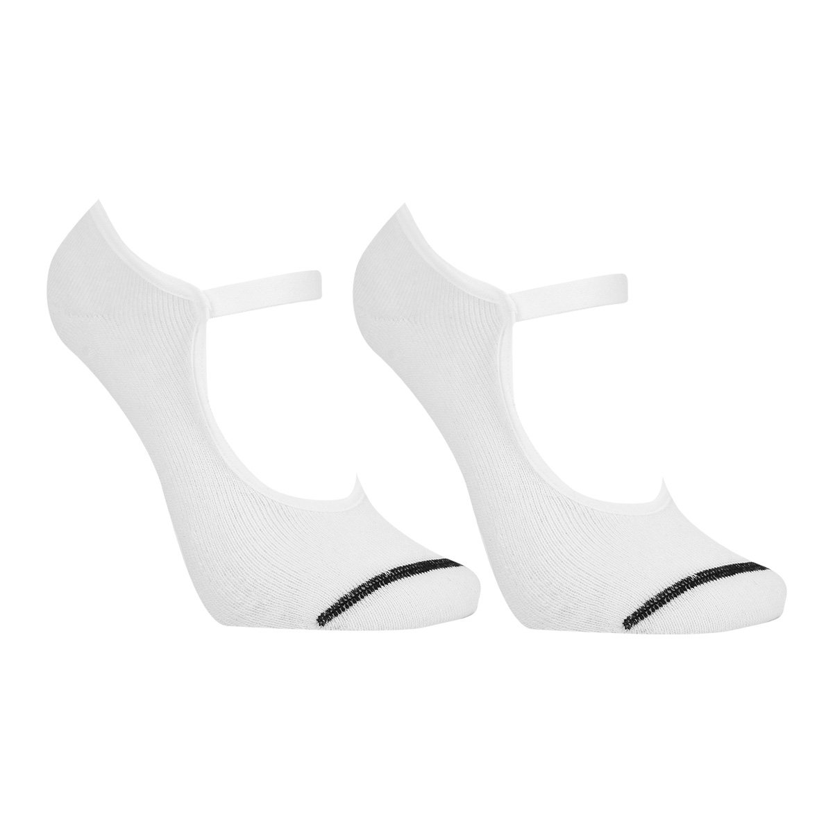 Meia Gonew Sapatilha Sola Emborrachada C/ 2 Pares
