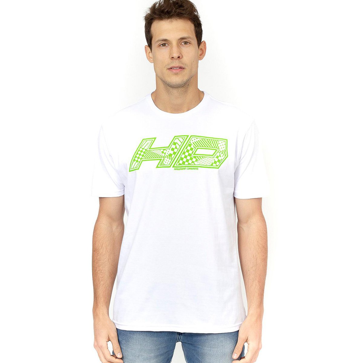 Camisa HD Logo Quadriculado Masculina