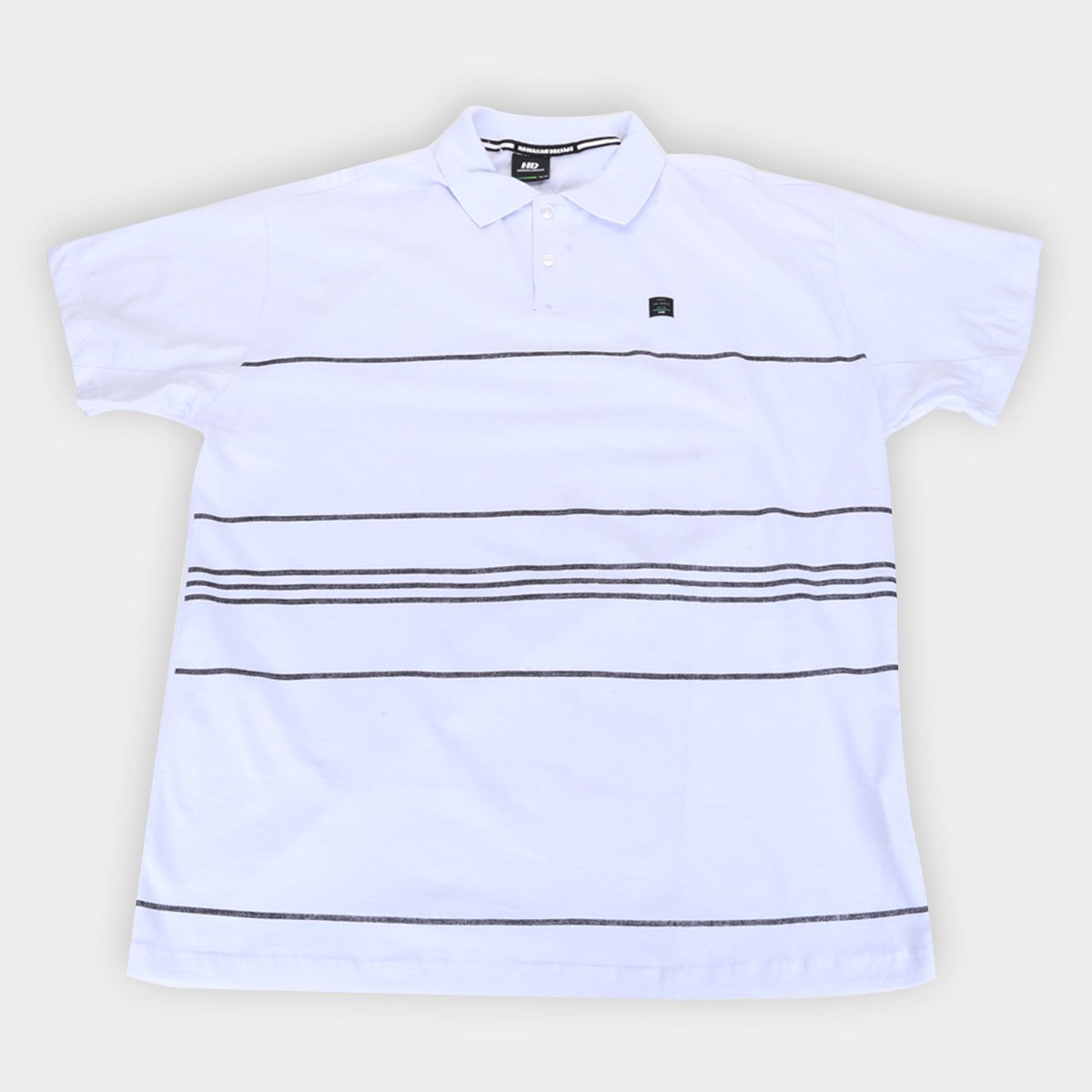 Camisa Polo HD Plus Size Linear Masculina
