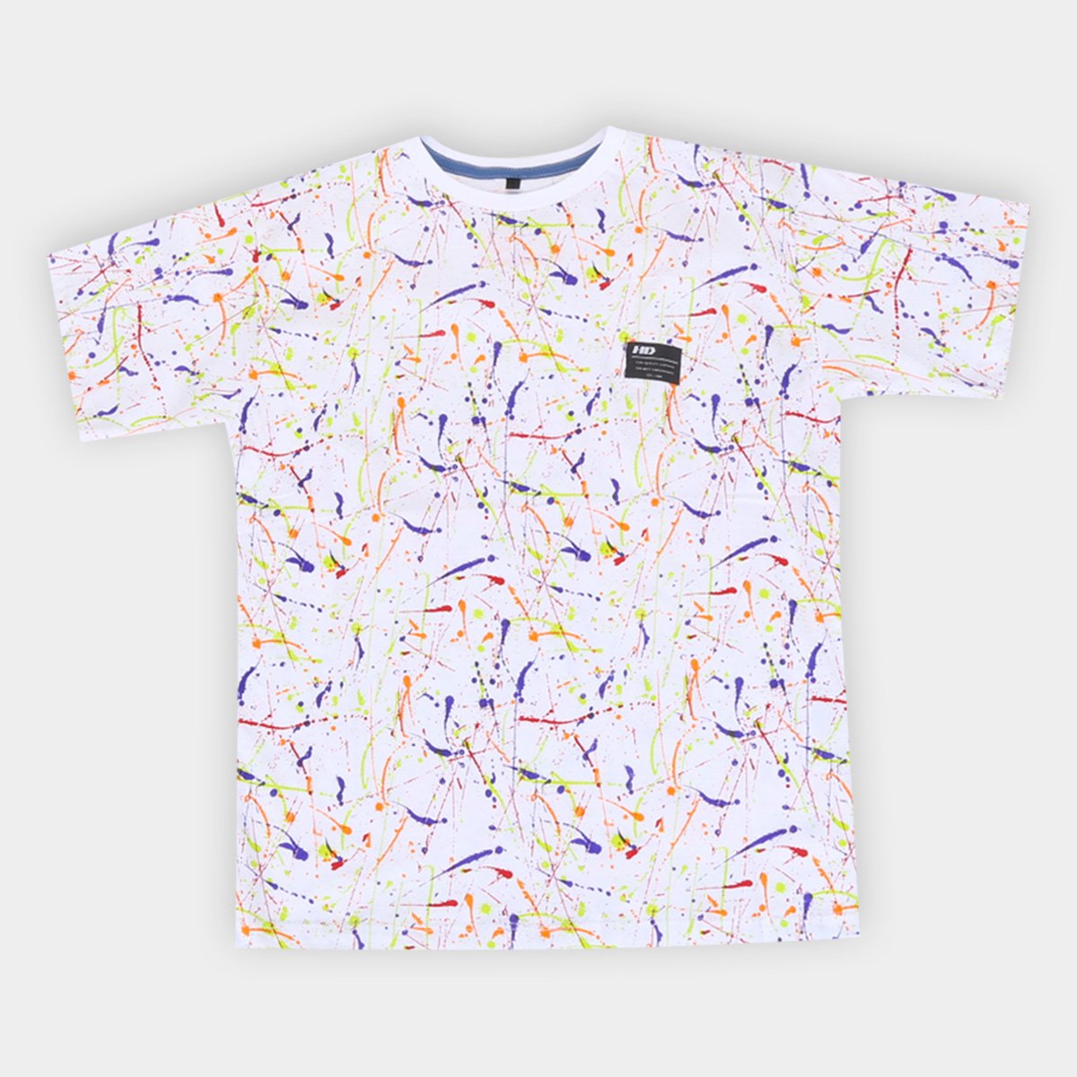 Camiseta Juvenil HD Estampada Masculina