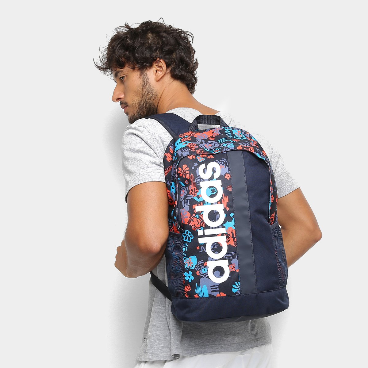 mochila adidas lin core bp