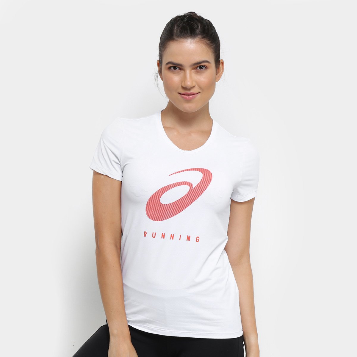 Camiseta Asics Core Running Pa Ss Spiral Tee Feminina