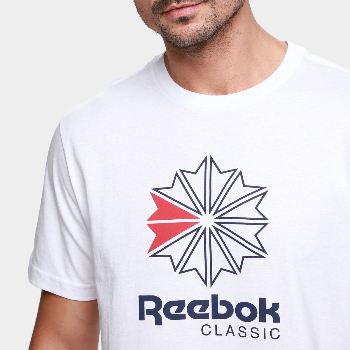 Camiseta Reebok Oportunity Star Crest Masculina - Tam: P - 2