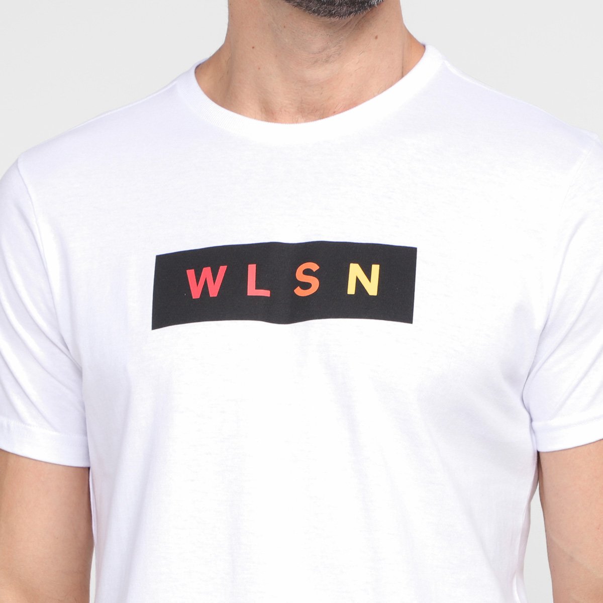 Camiseta Wilson Logo Box Masculina - Tam: G - 2