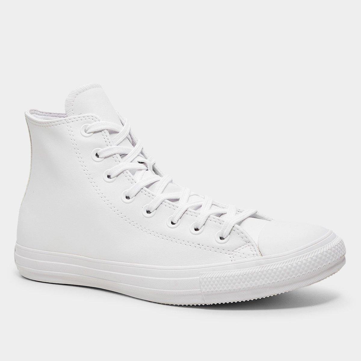 Tênis Cano Alto Couro Converse Chuck Taylor All Star - Tam: 38 - 3