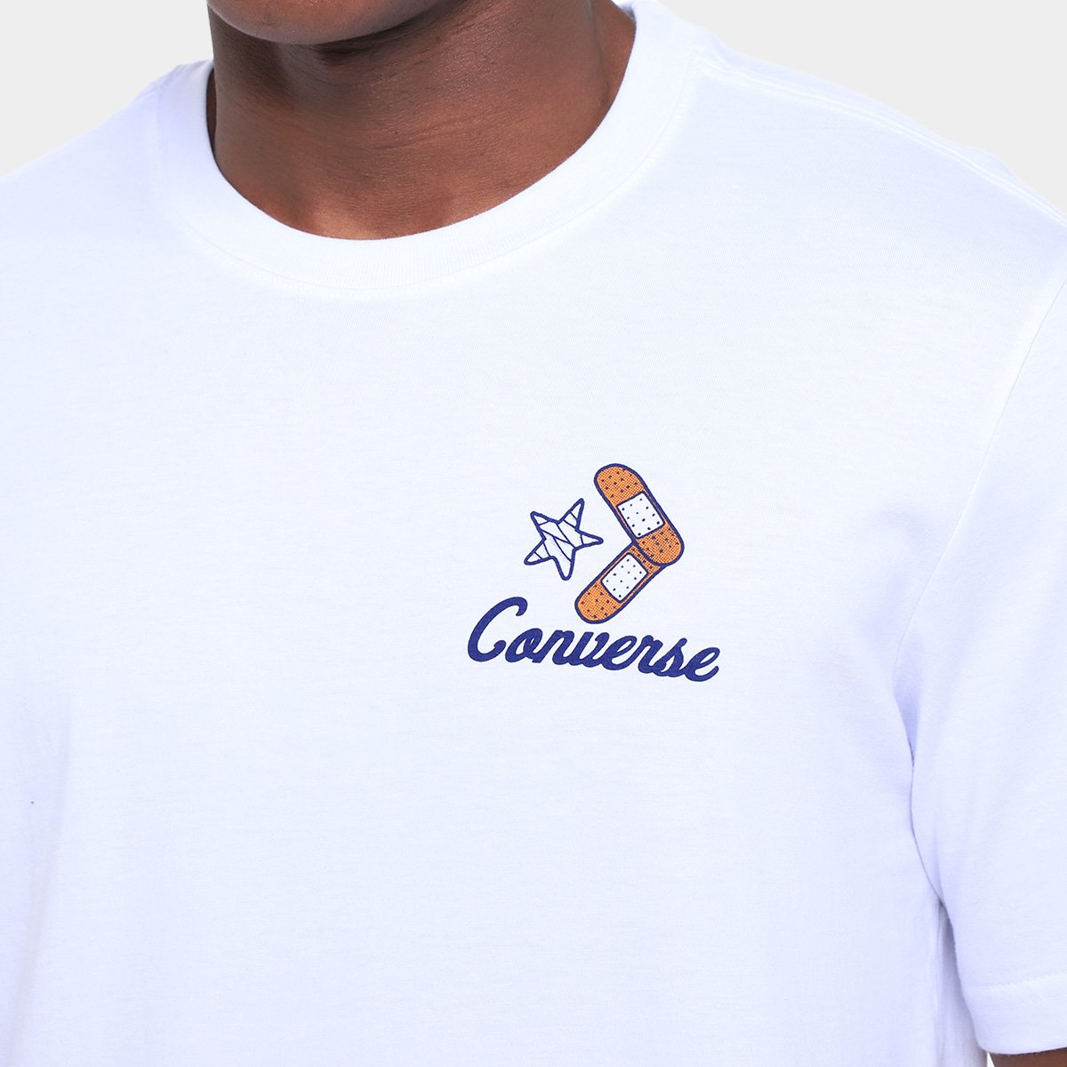 Camiseta Converse Con Stan Fit Masculina - Tam: P - 2