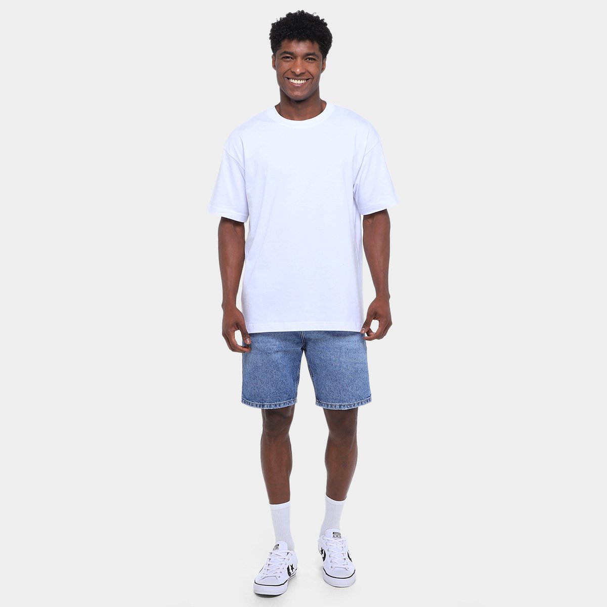 Camiseta Converse Go-To Sneake Masculina - Tam: P - 4
