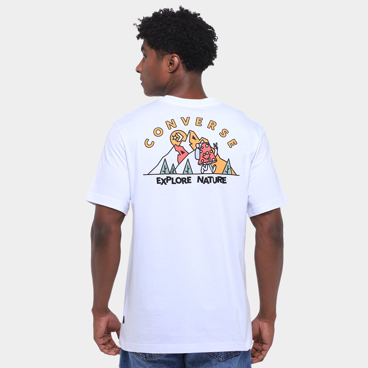 Camiseta Converse Mountanering Masculina - Tam: P - 1
