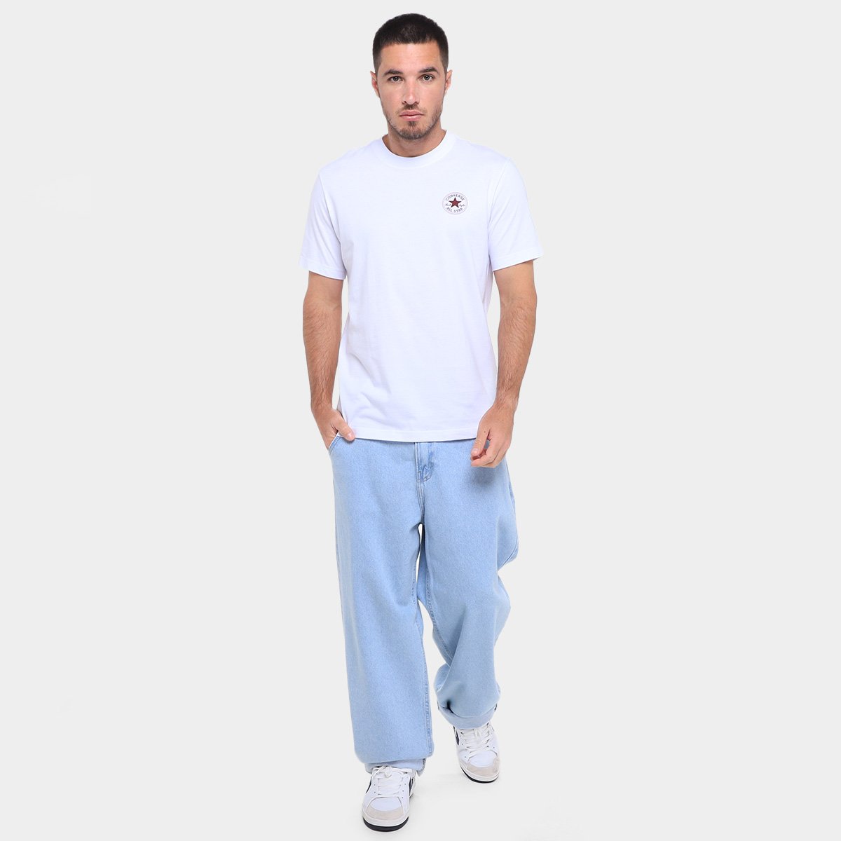 Camiseta Converse Friend Tee Masculina - Tam: P - 3