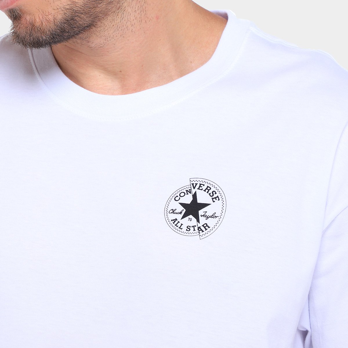 Camiseta Converse Found Oversized Masculina - Tam: P - 2